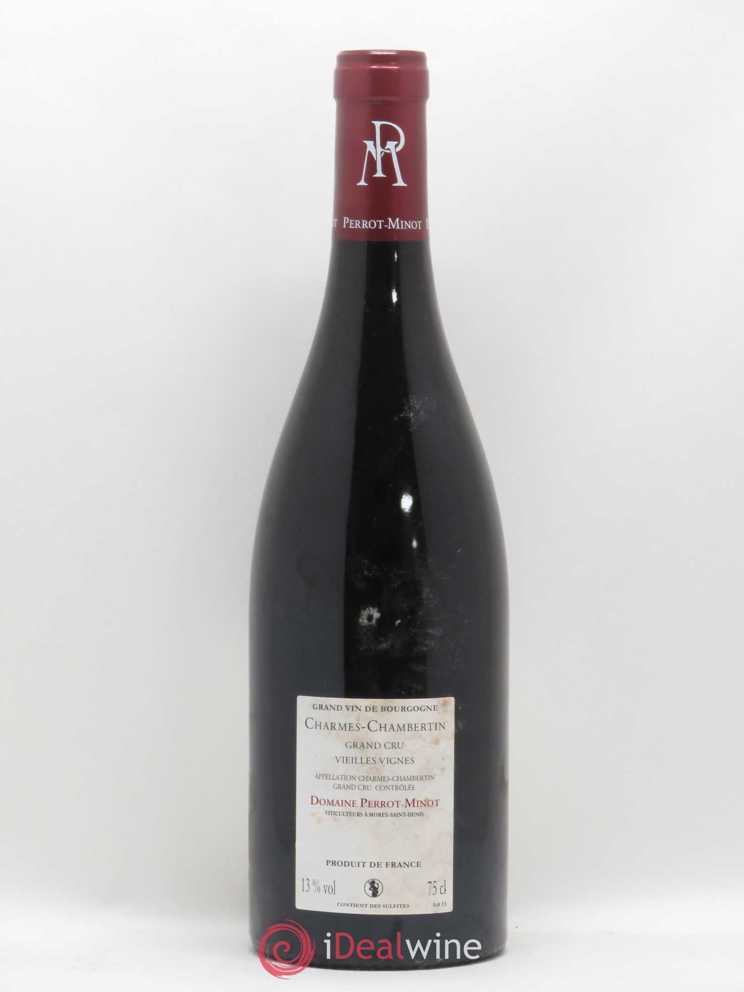 Charmes-Chambertin Grand Cru Vieilles Vignes Perrot-Minot 2015 - Lot de 1 bouteille - 1