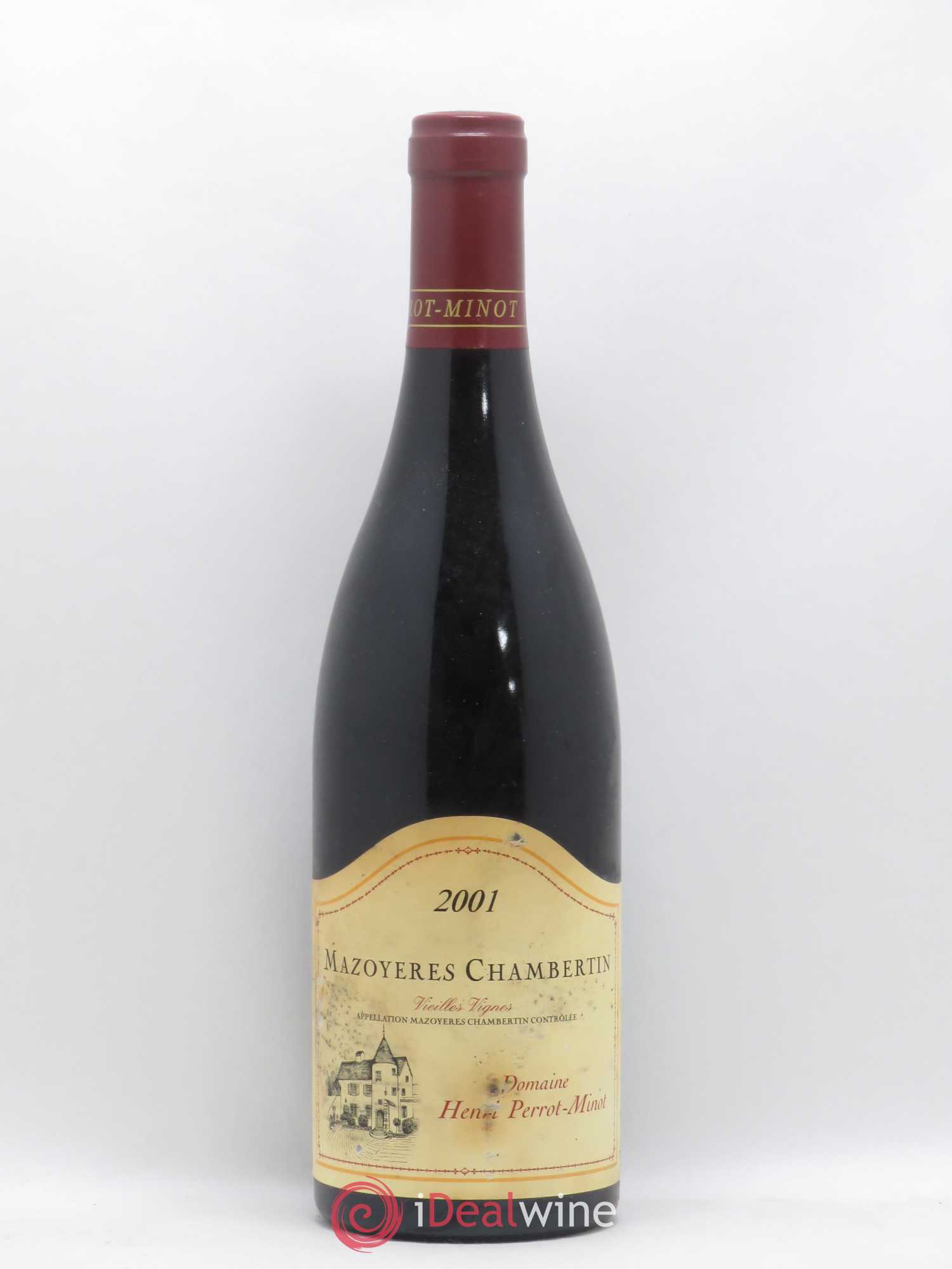 Mazoyères-Chambertin Grand Cru Vieilles Vignes Perrot-Minot 2001 - Lot de 1 bouteille - 0