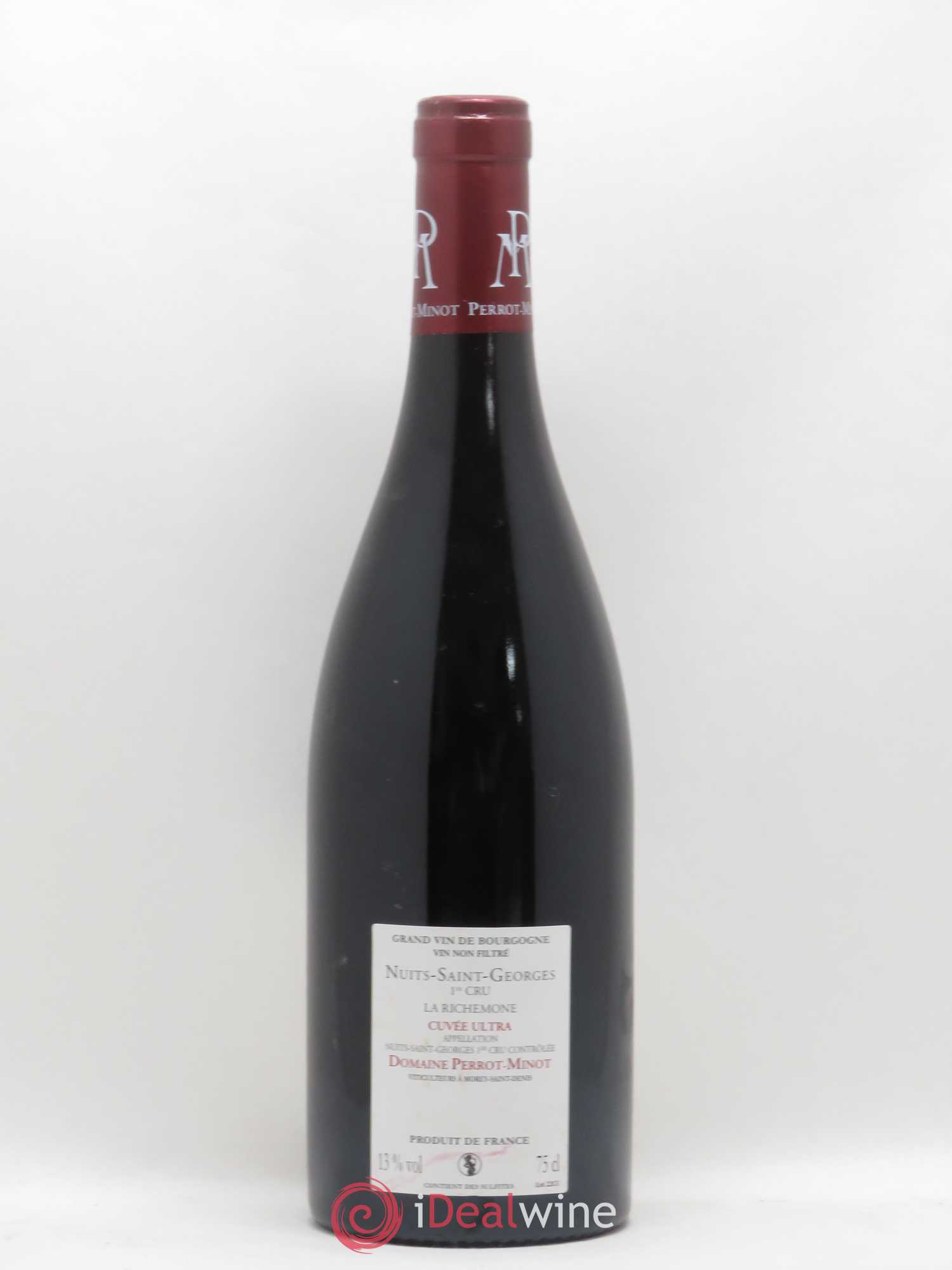 Nuits-Saint-Georges 1er Cru La Richemone Vieilles Vignes Perrot-Minot vignes centenaires 2014 - Lot de 1 bouteille - 1