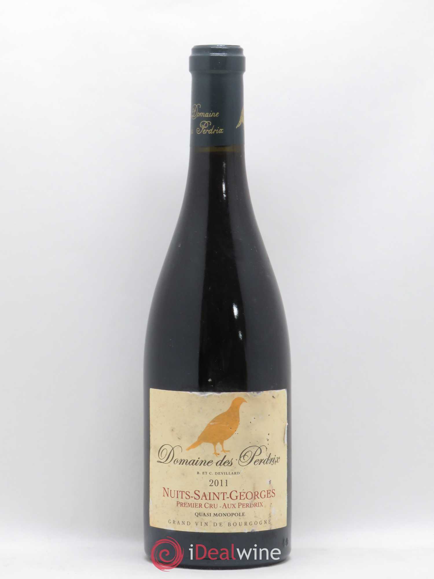 Nuits-Saint-Georges 1er Cru Aux Perdrix Perdrix (Domaine des) 2011 - Lot de 1 bouteille - 0