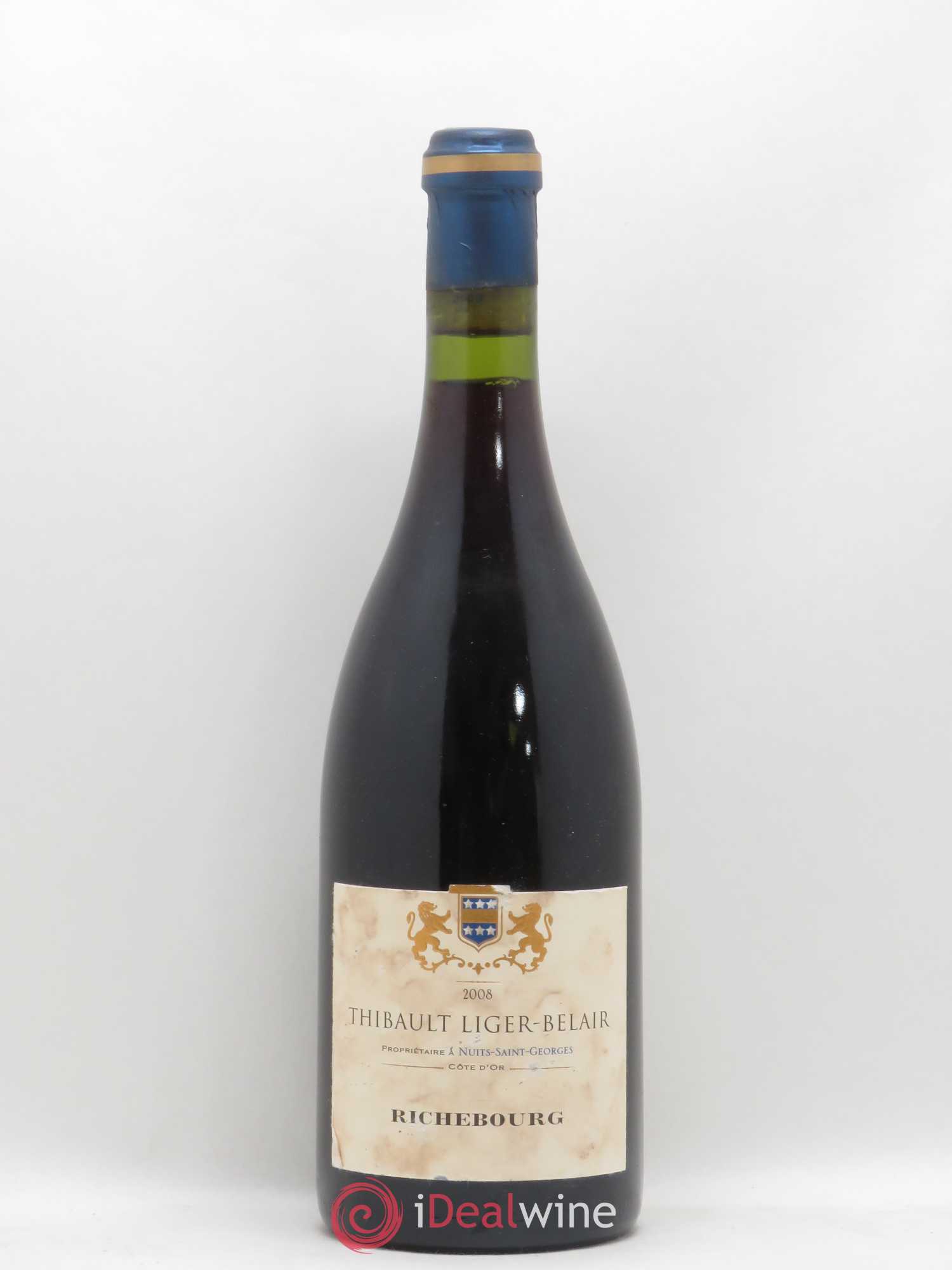 Richebourg Grand Cru Thibault Liger-Belair 2008 - Lot de 1 bouteille - 0