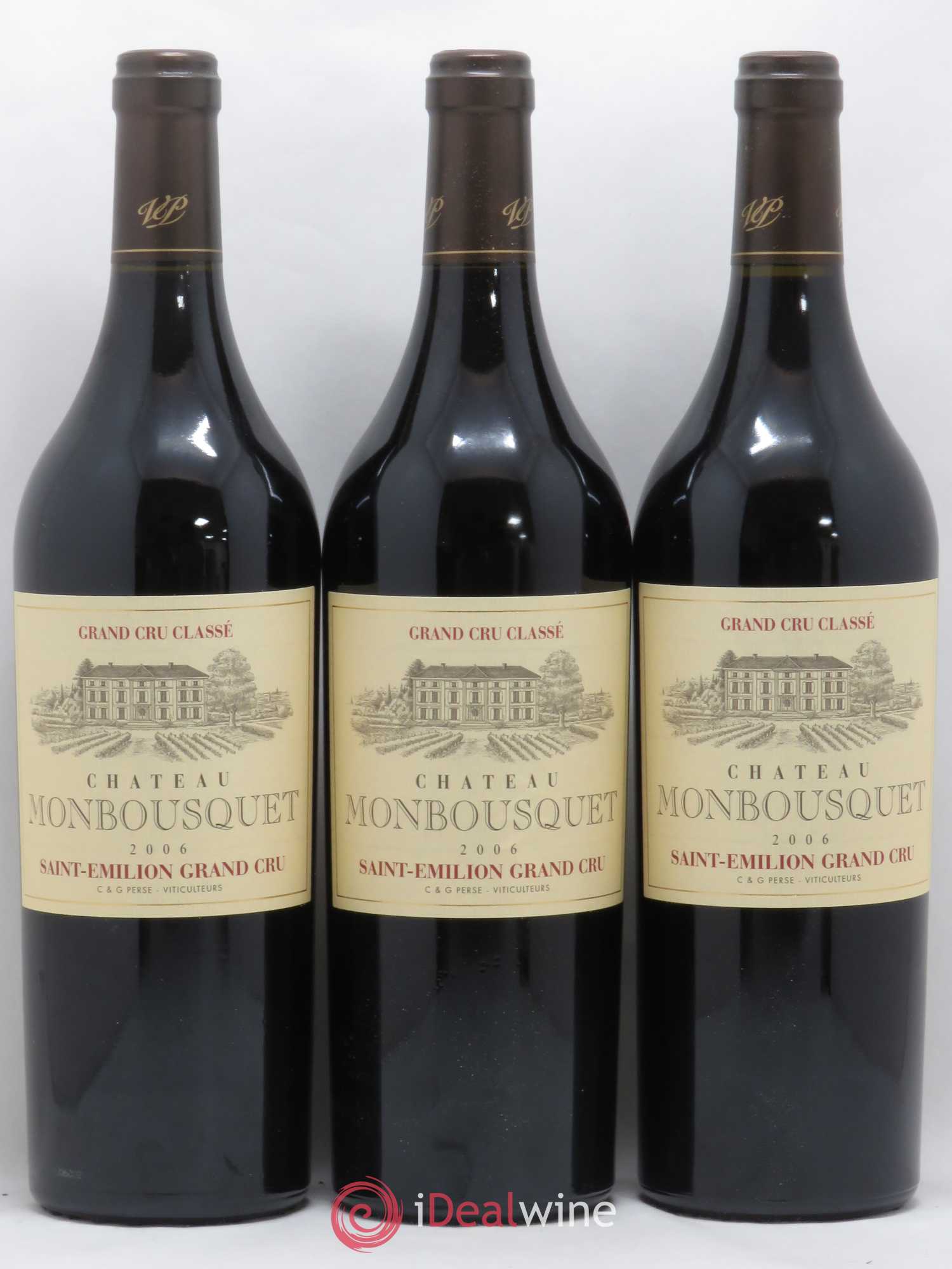 Château Monbousquet Grand Cru Classé 2006 - Lot de 6 bouteilles - 1