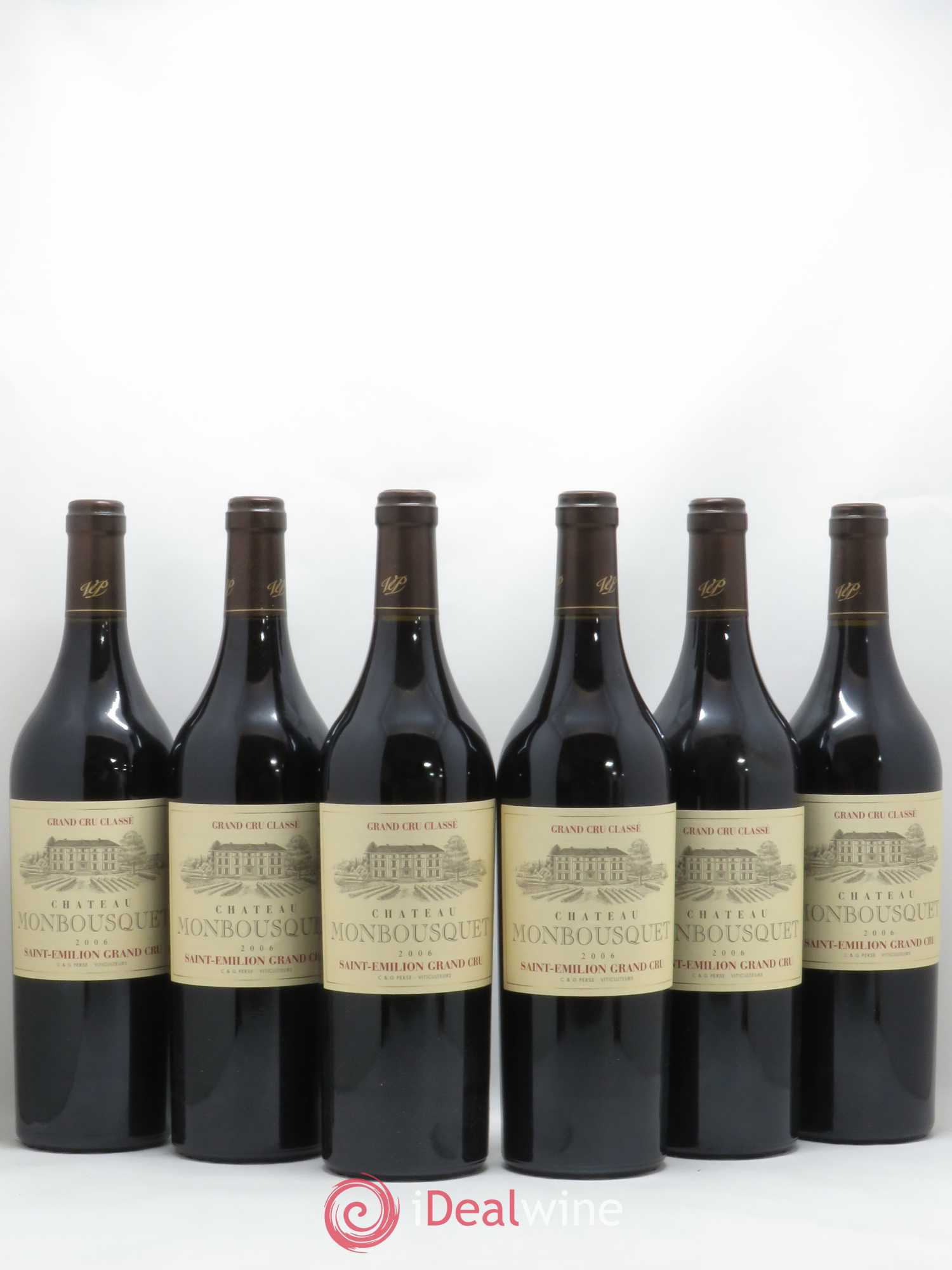 Château Monbousquet Grand Cru Classé 2006 - Lot de 6 bouteilles - 0