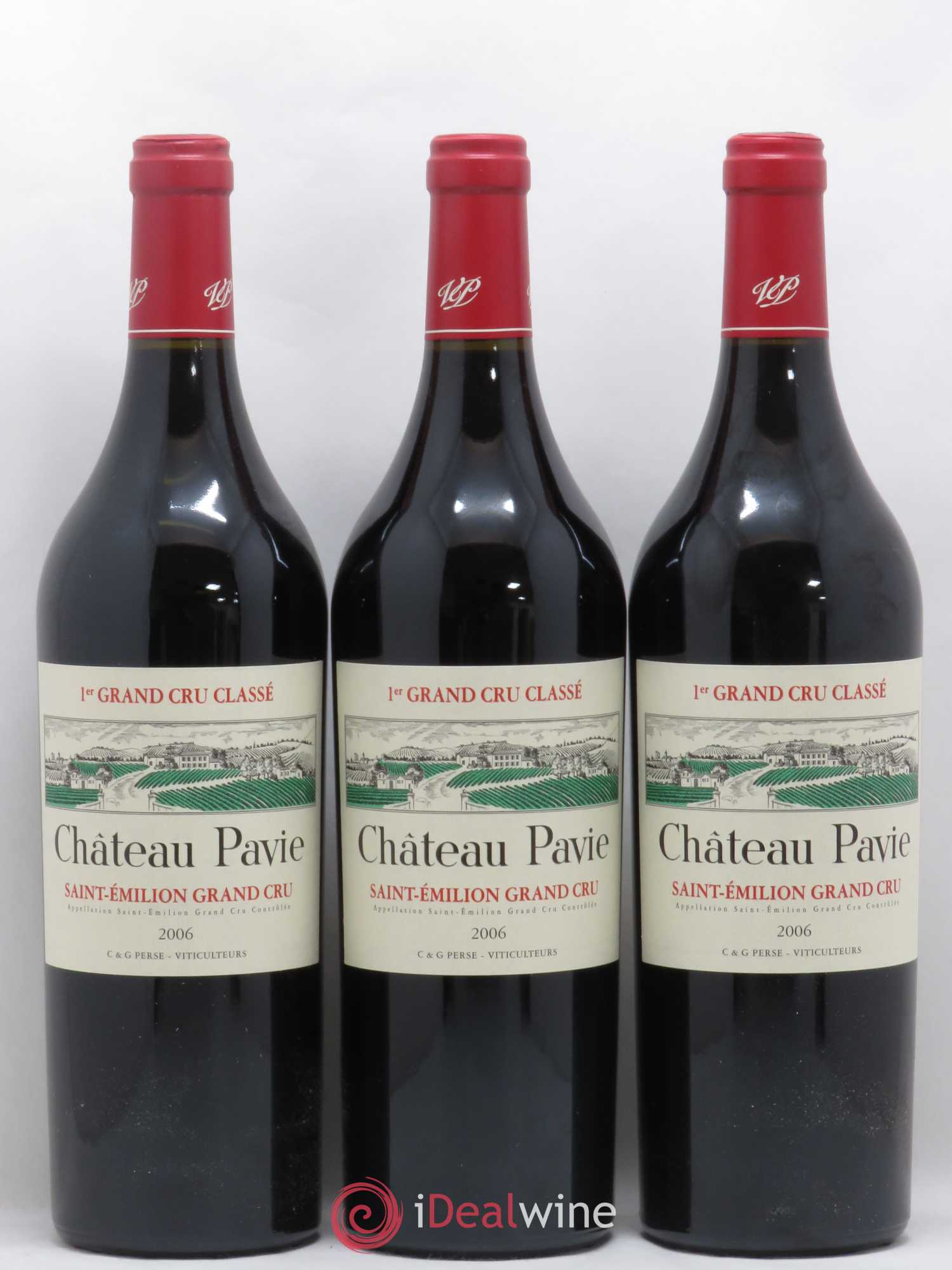 Château Pavie 1er Grand Cru Classé A 2006 - Lot de 6 bouteilles - 1