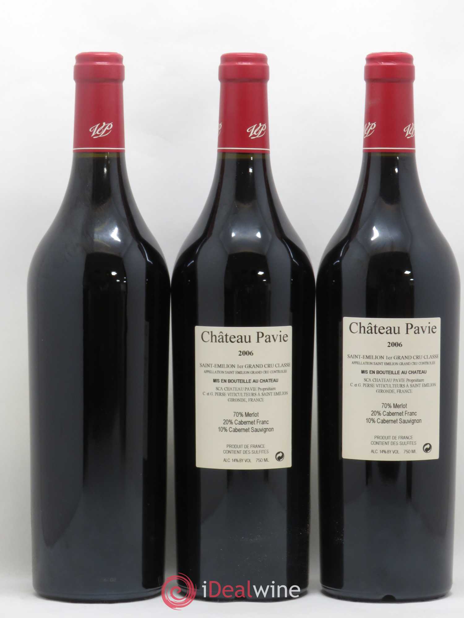Château Pavie 1er Grand Cru Classé A 2006 - Lot de 6 bouteilles - 2