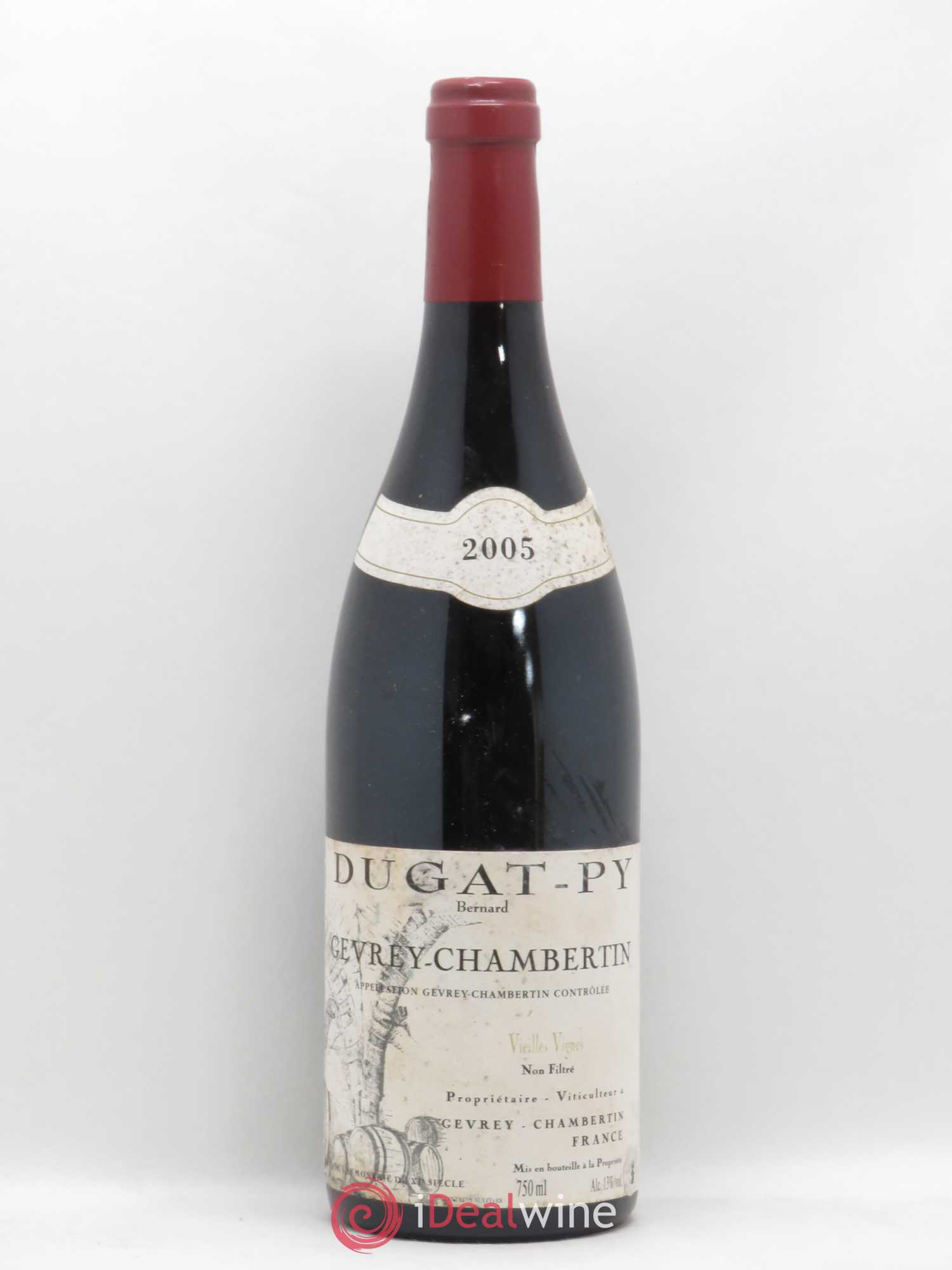 Gevrey-Chambertin Vieilles Vignes Dugat-Py 2005 - Lot de 1 bouteille - 0