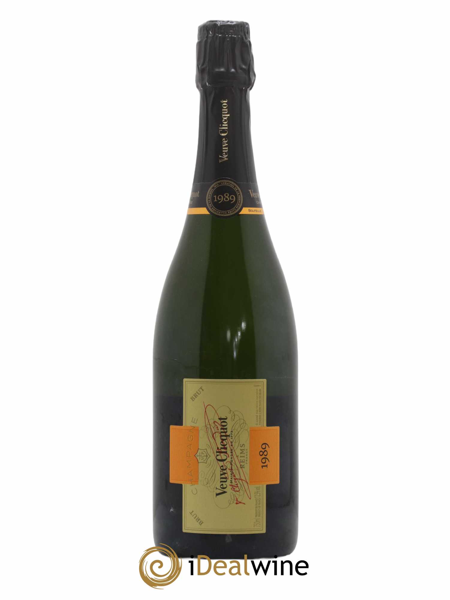 Champagne Cave privée Veuve Clicquot 1989 - Lot de 1 bouteille - 1