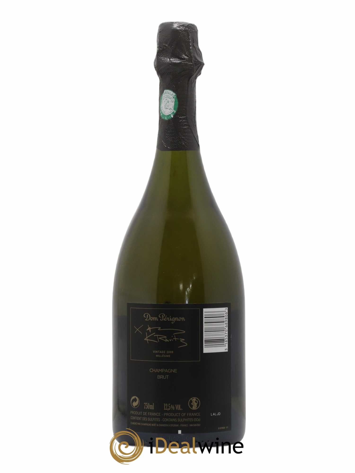 Edition Lenny Kravitz Dom Pérignon 2008 - Lot de 1 bouteille - 2