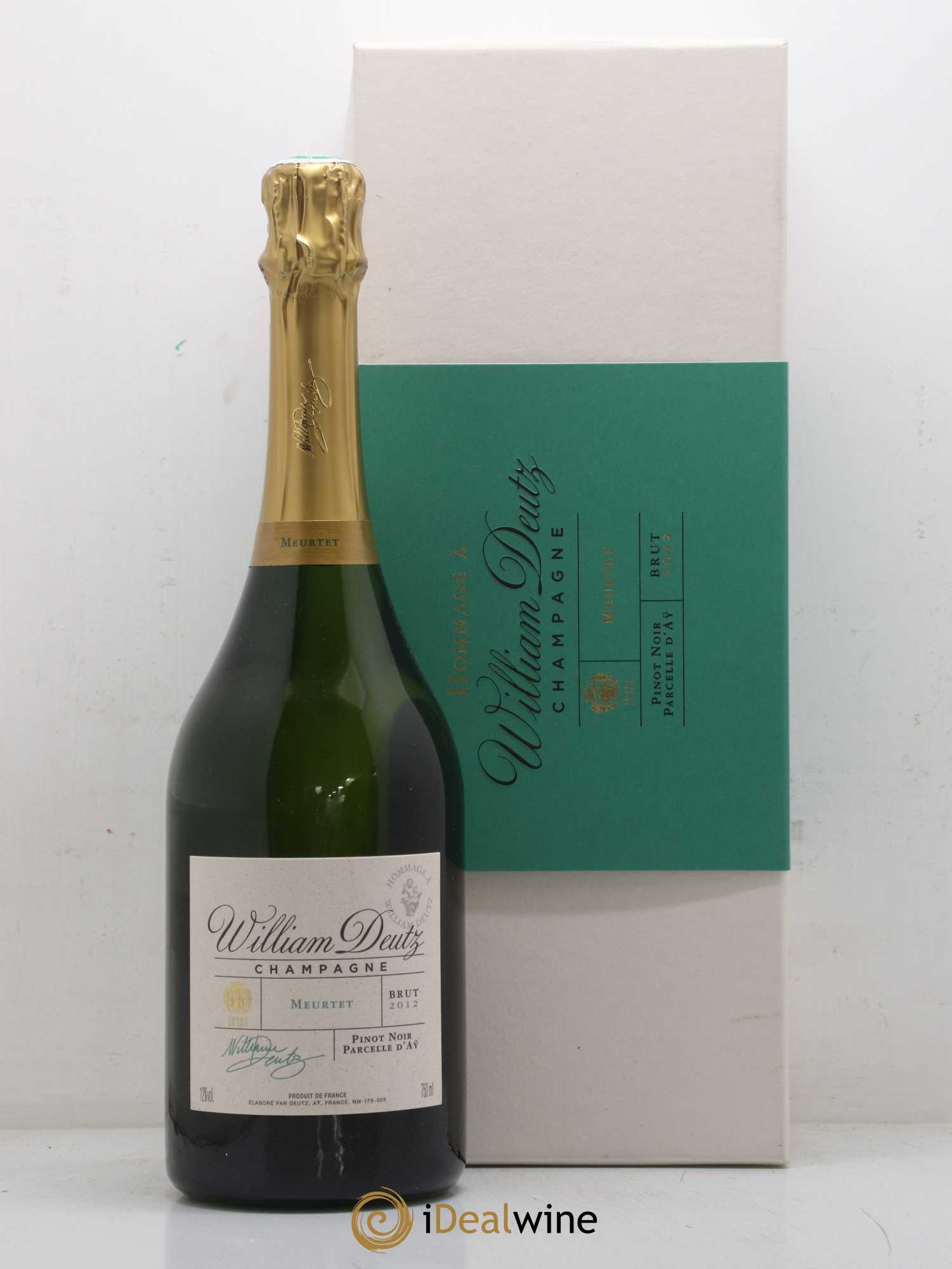 Hommage à William Deutz Meurtet Deutz 2012 - Lot de 1 bouteille - 1