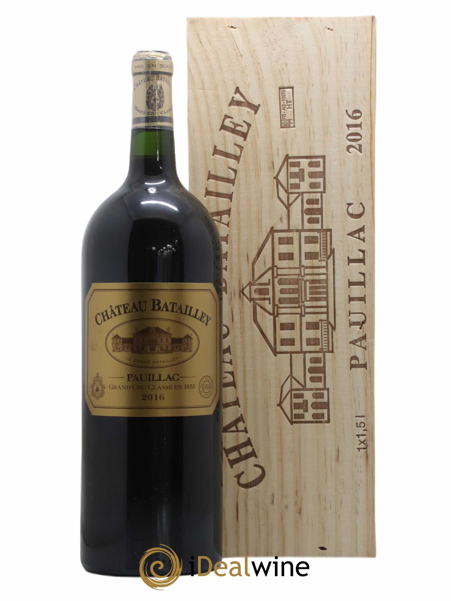Château Batailley 5ème Grand Cru Classé 2016 - Lot de 1 magnum - 0