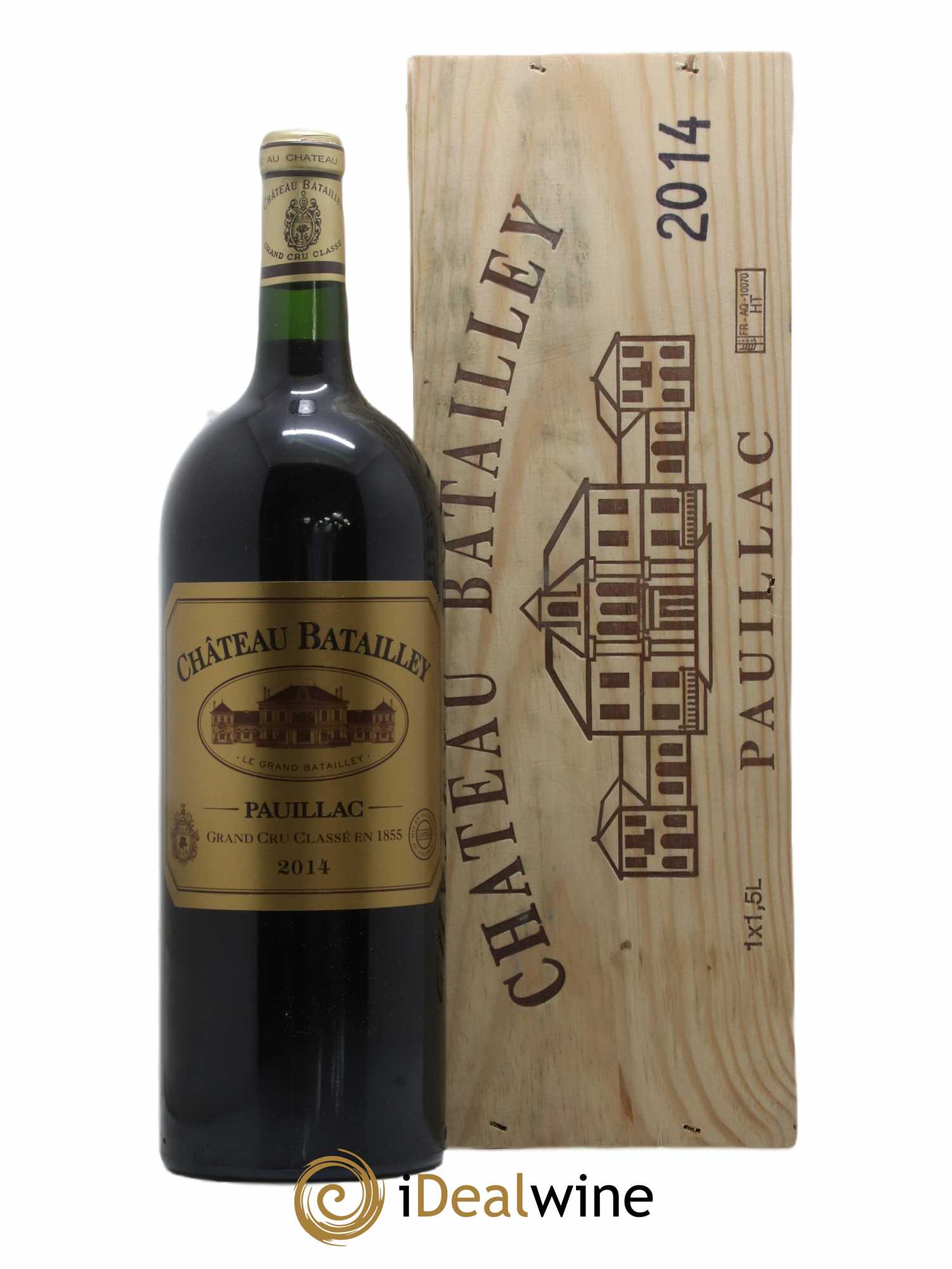 Château Batailley 5ème Grand Cru Classé 2014 - Lot de 1 magnum - 0
