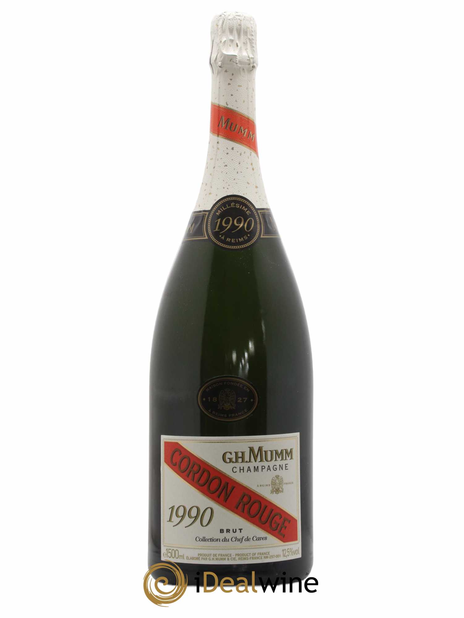 Cordon Rouge Mumm 1990 - Lot de 1 magnum - 1