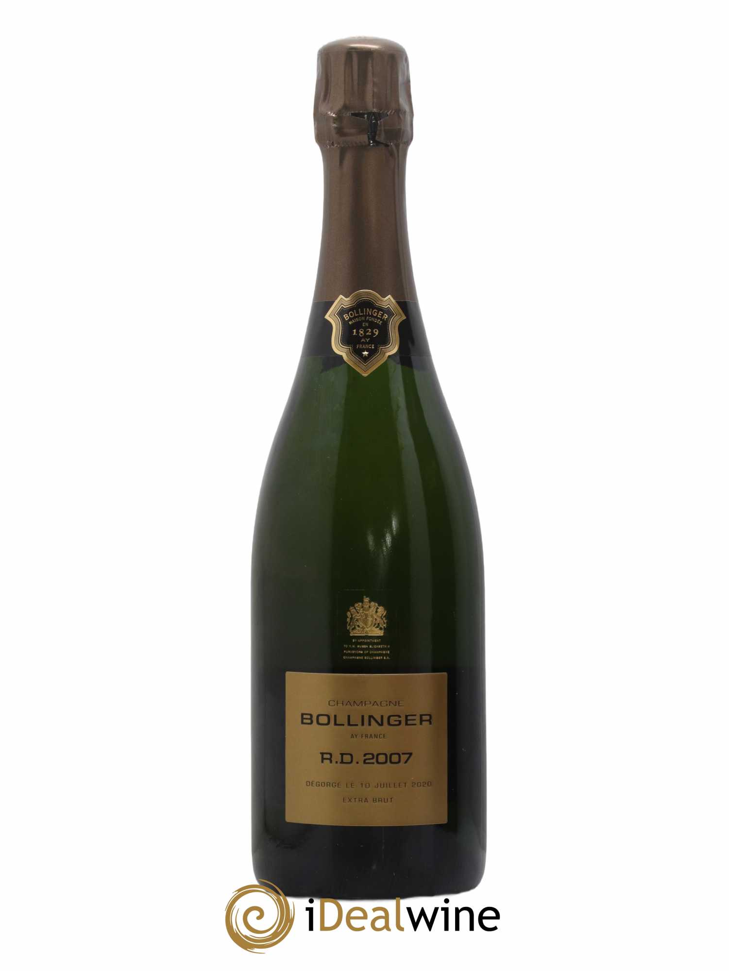 R.D. Extra-Brut Bollinger 2007 - Lot de 1 bouteille - 1