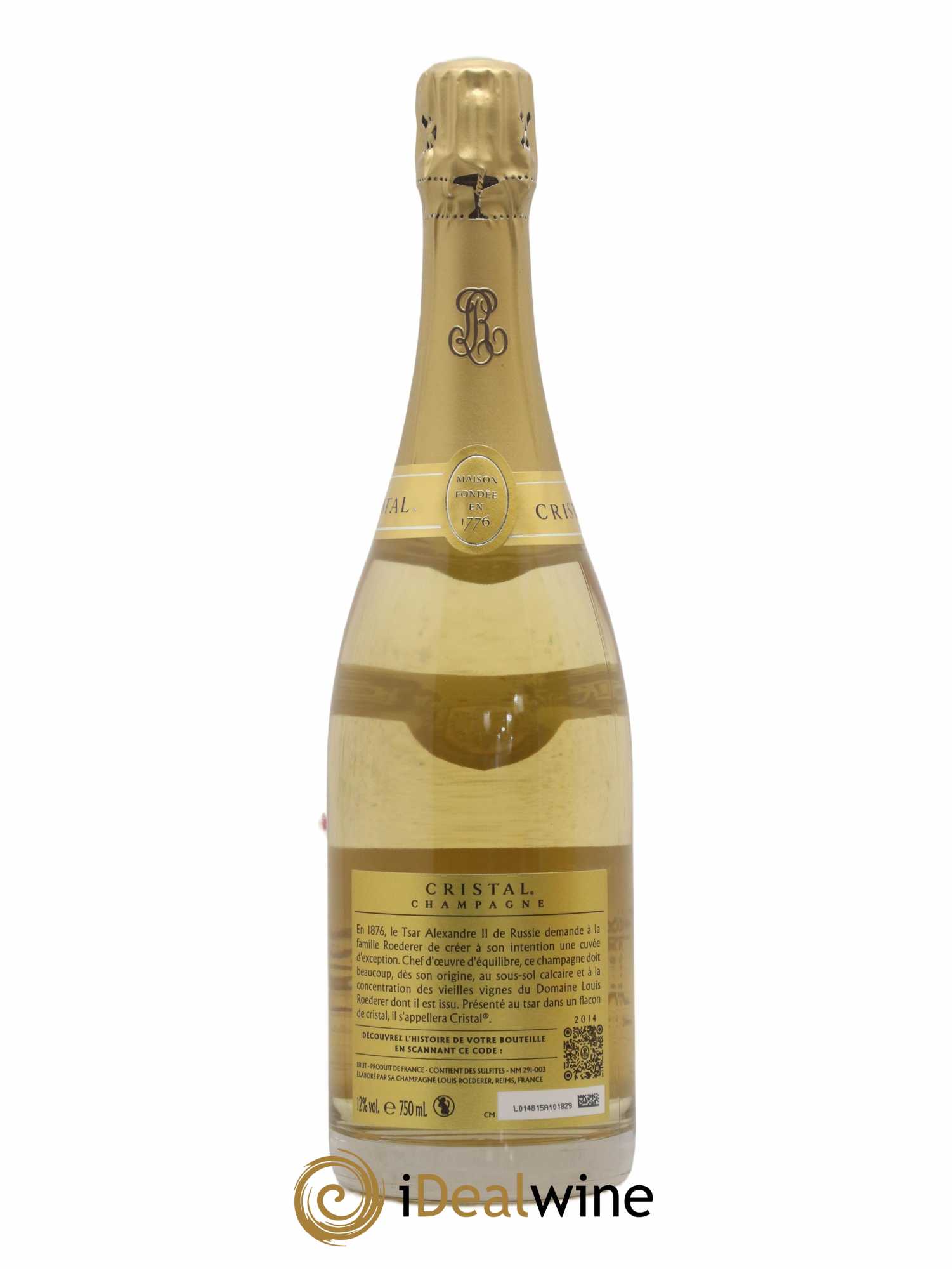 Cristal Louis Roederer 2014 - Lot de 1 bouteille - 2