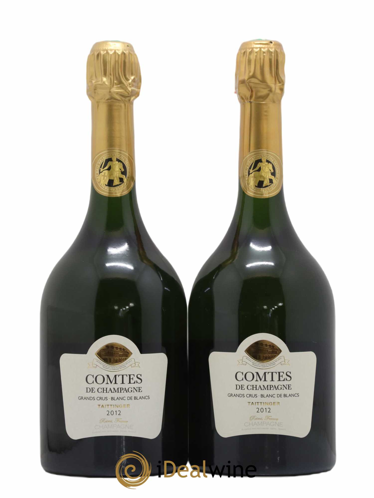 Comtes de Champagne Taittinger 2012 - Lot de 2 bouteilles - 1