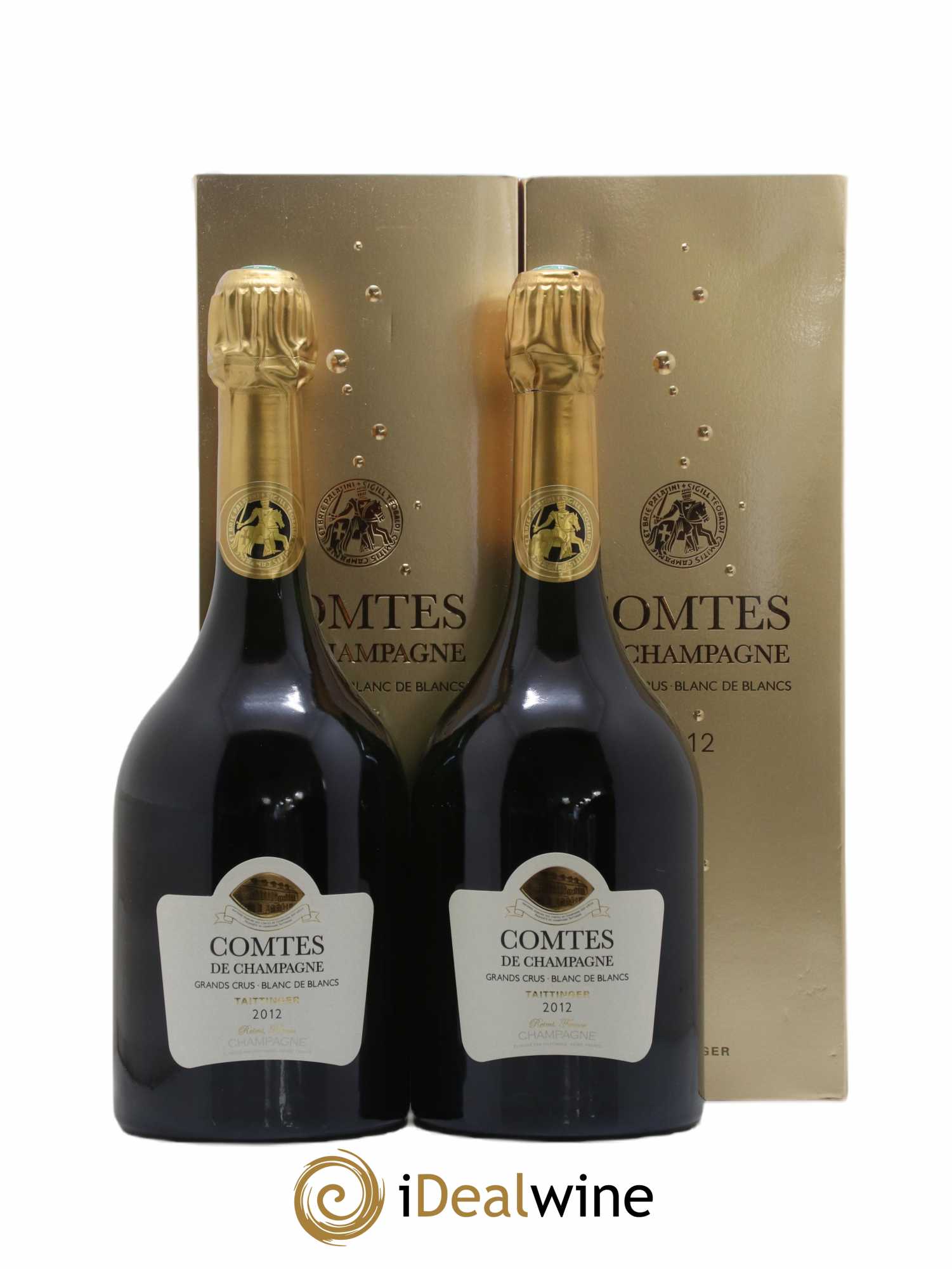 Comtes de Champagne Taittinger 2012 - Lot de 2 bouteilles - 0