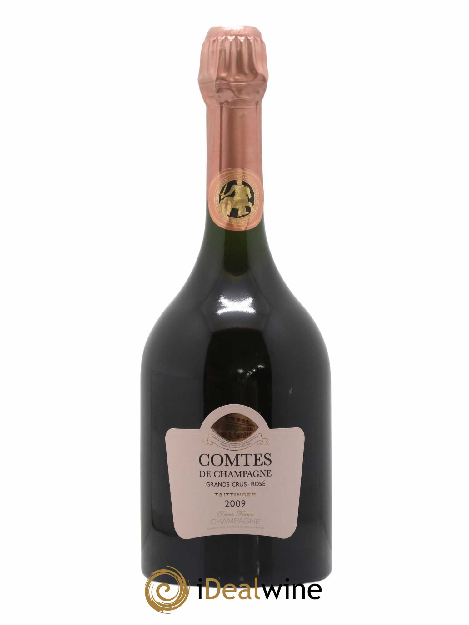 Comtes de Champagne Rosé Grand Cru Brut Taittinger 2009 - Lot de 1 bouteille - 1