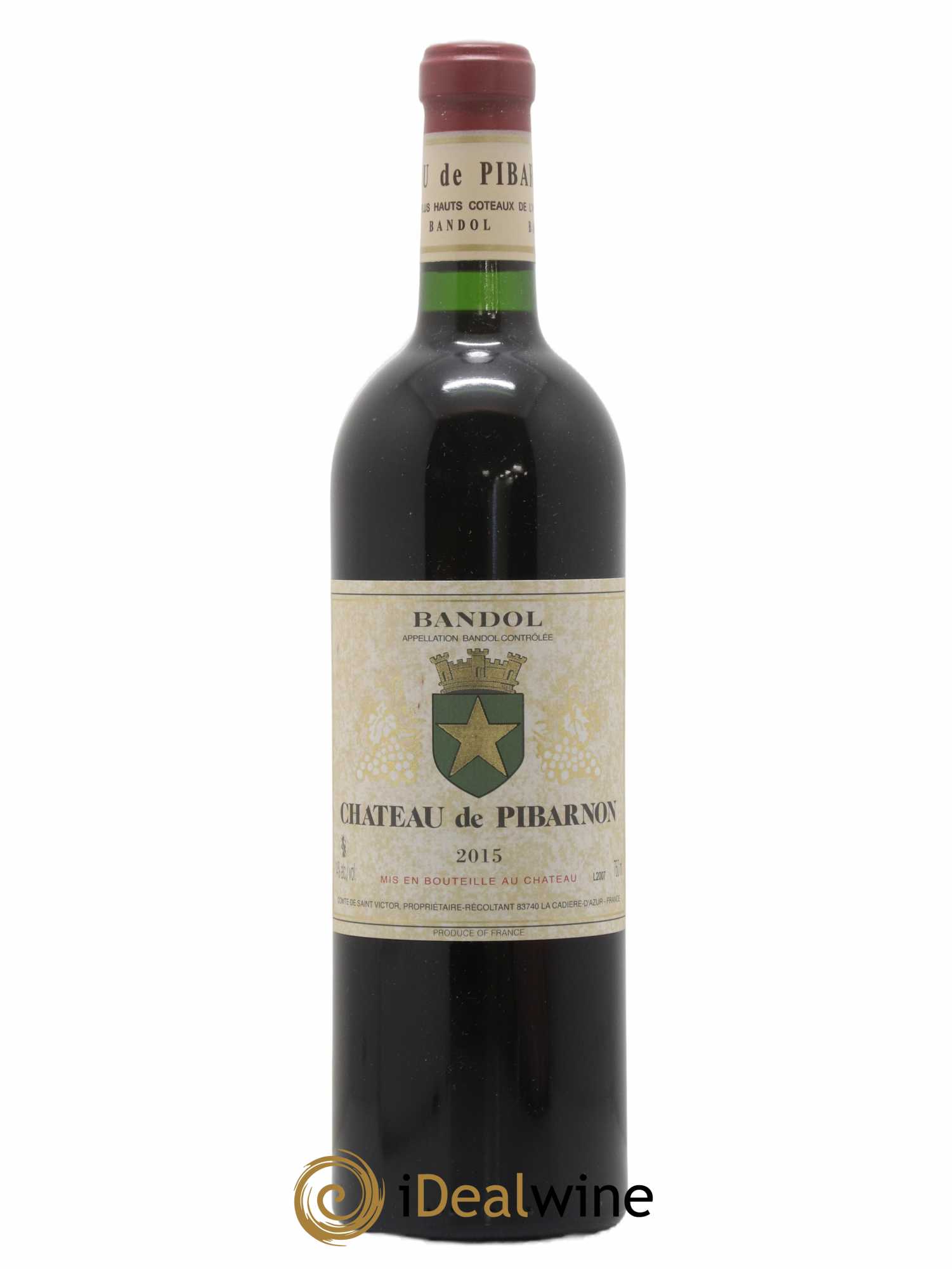 Bandol Château de Pibarnon Comte de Saint-Victor 2015 - Lot of 1 bottle - 0