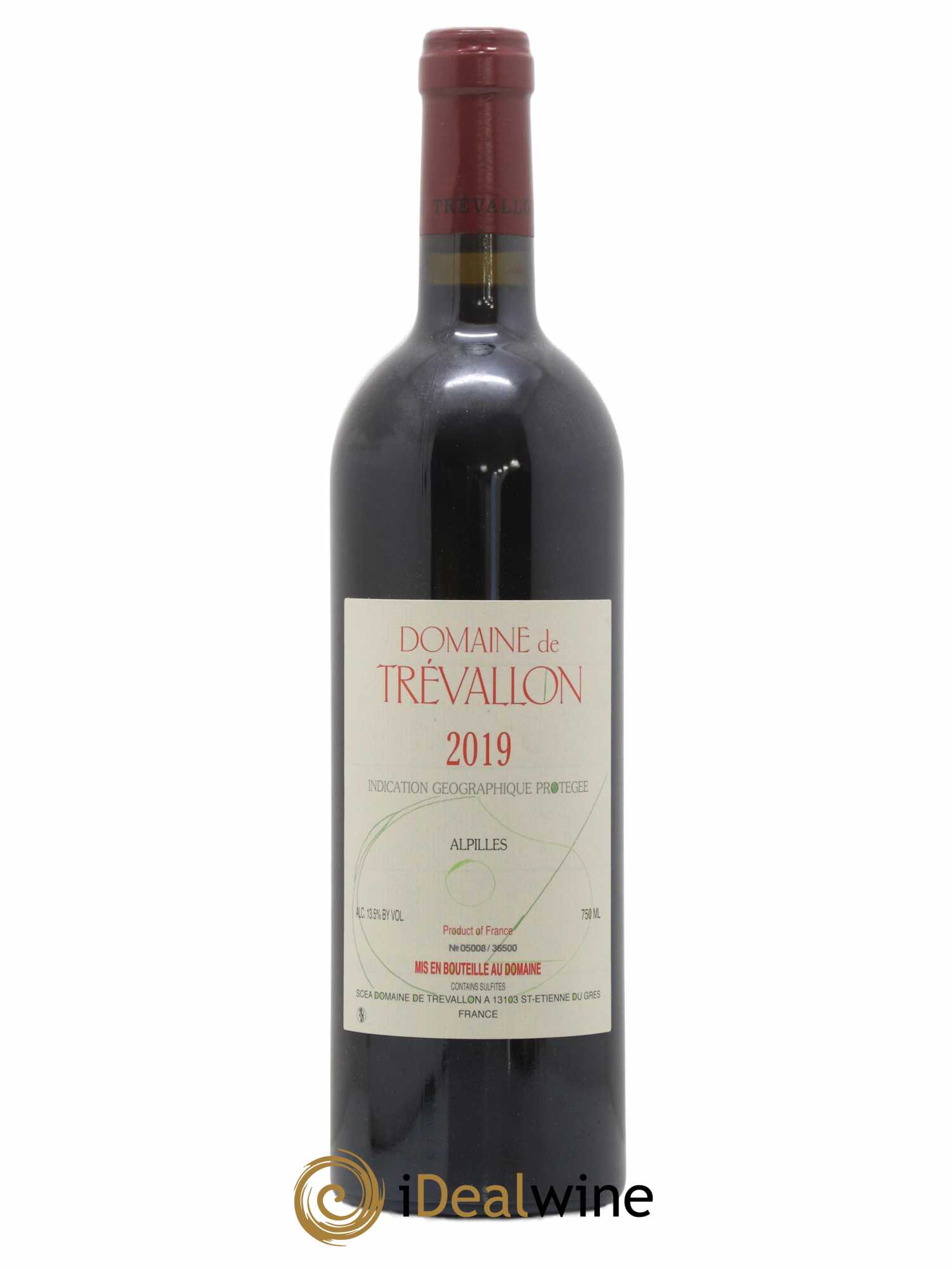 Alpilles Trévallon (Domaine de) Eloi Dürrbach 2019 - Lot of 1 bottle - 0