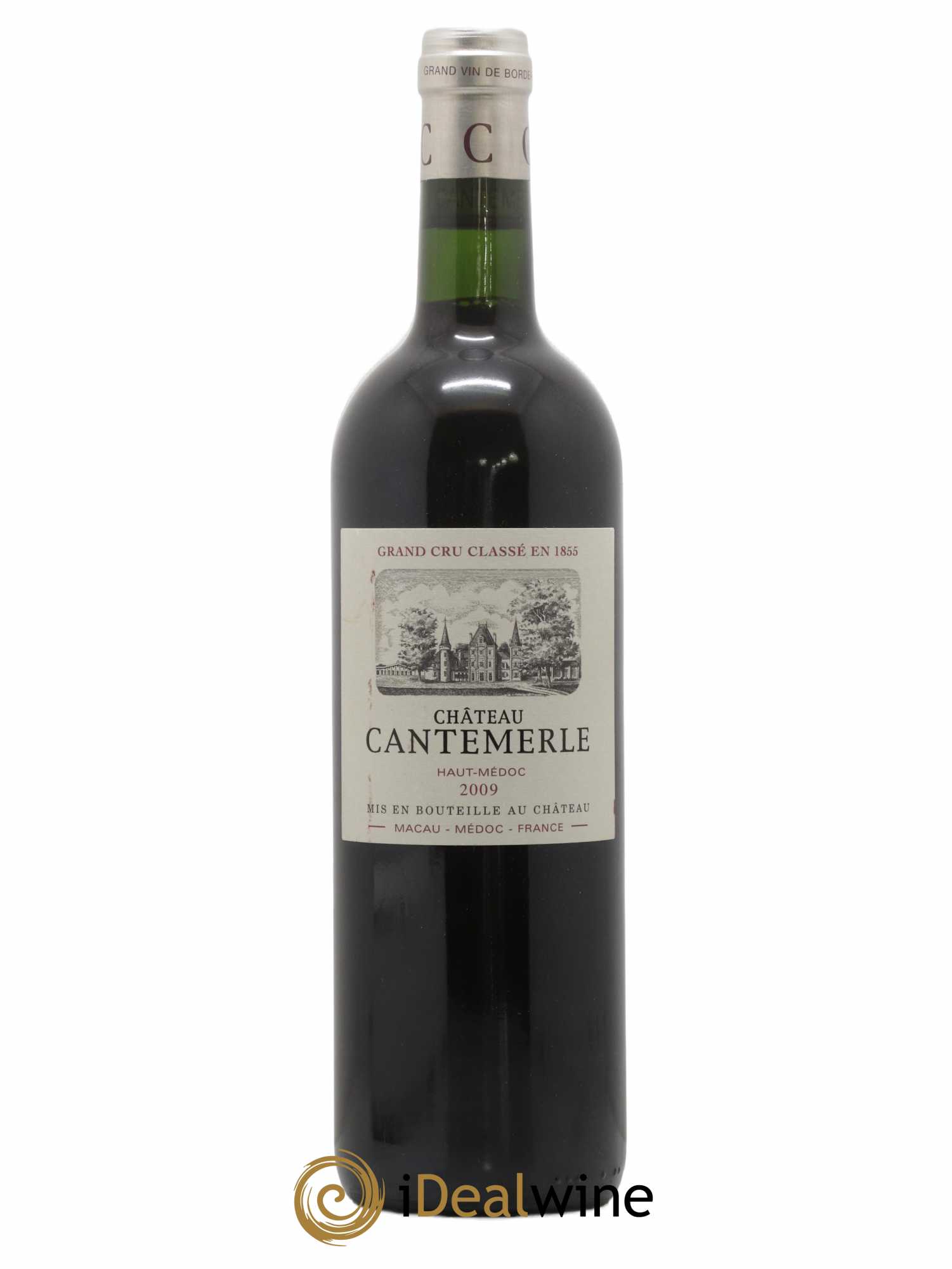 Château Cantemerle 5ème Grand Cru Classé 2009 - Lot de 1 bouteille - 0