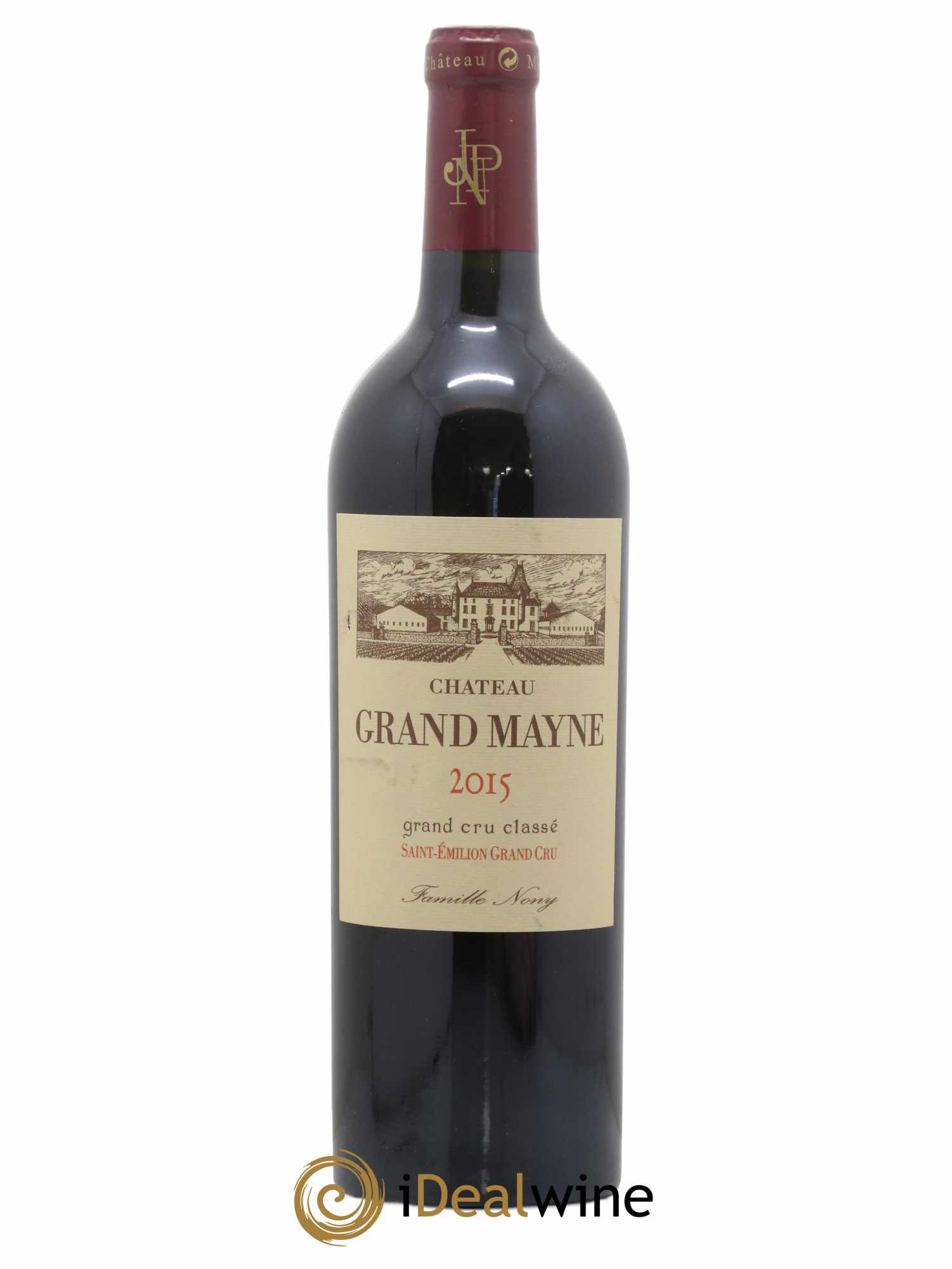 Château Grand Mayne Grand Cru Classé 2015 - Lot de 1 bouteille - 0
