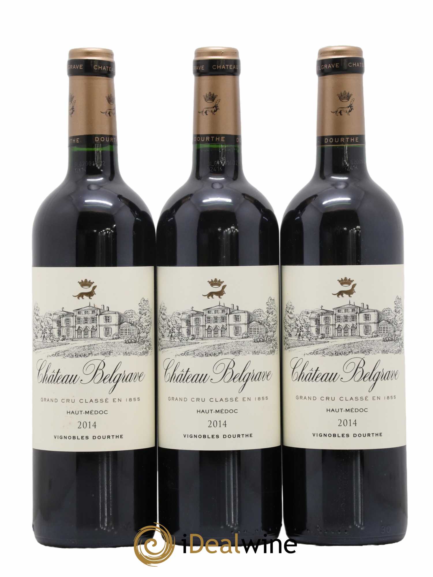 Château Belgrave 5ème Grand Cru Classé 2014 - Lot de 6 bouteilles - 1
