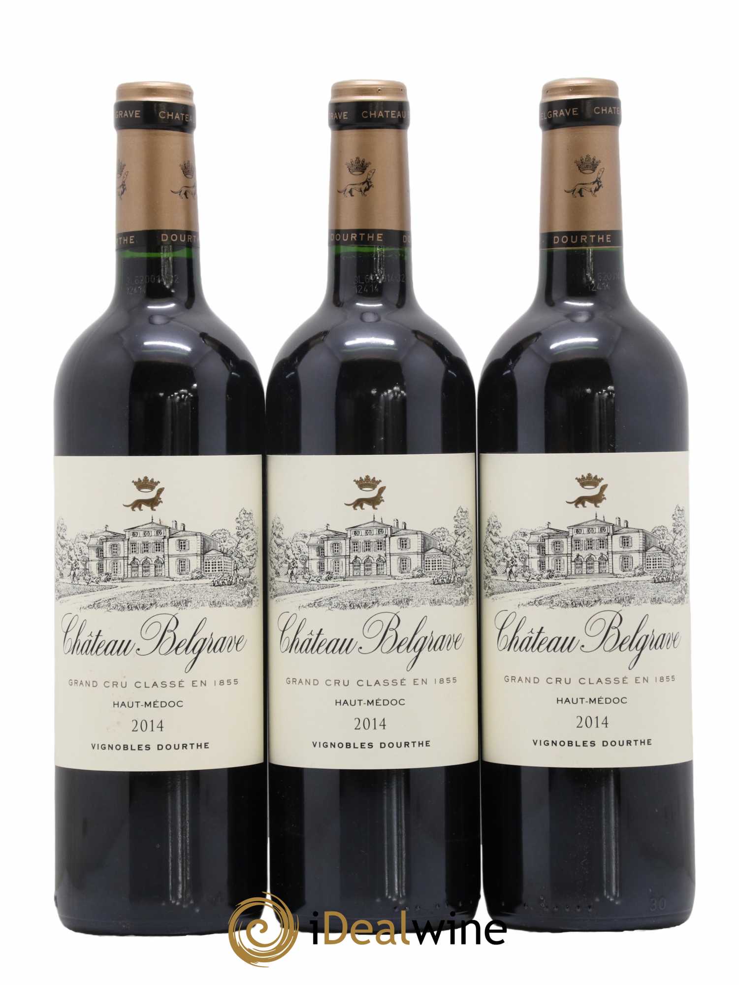 Château Belgrave 5ème Grand Cru Classé 2014 - Lot de 6 bouteilles - 2