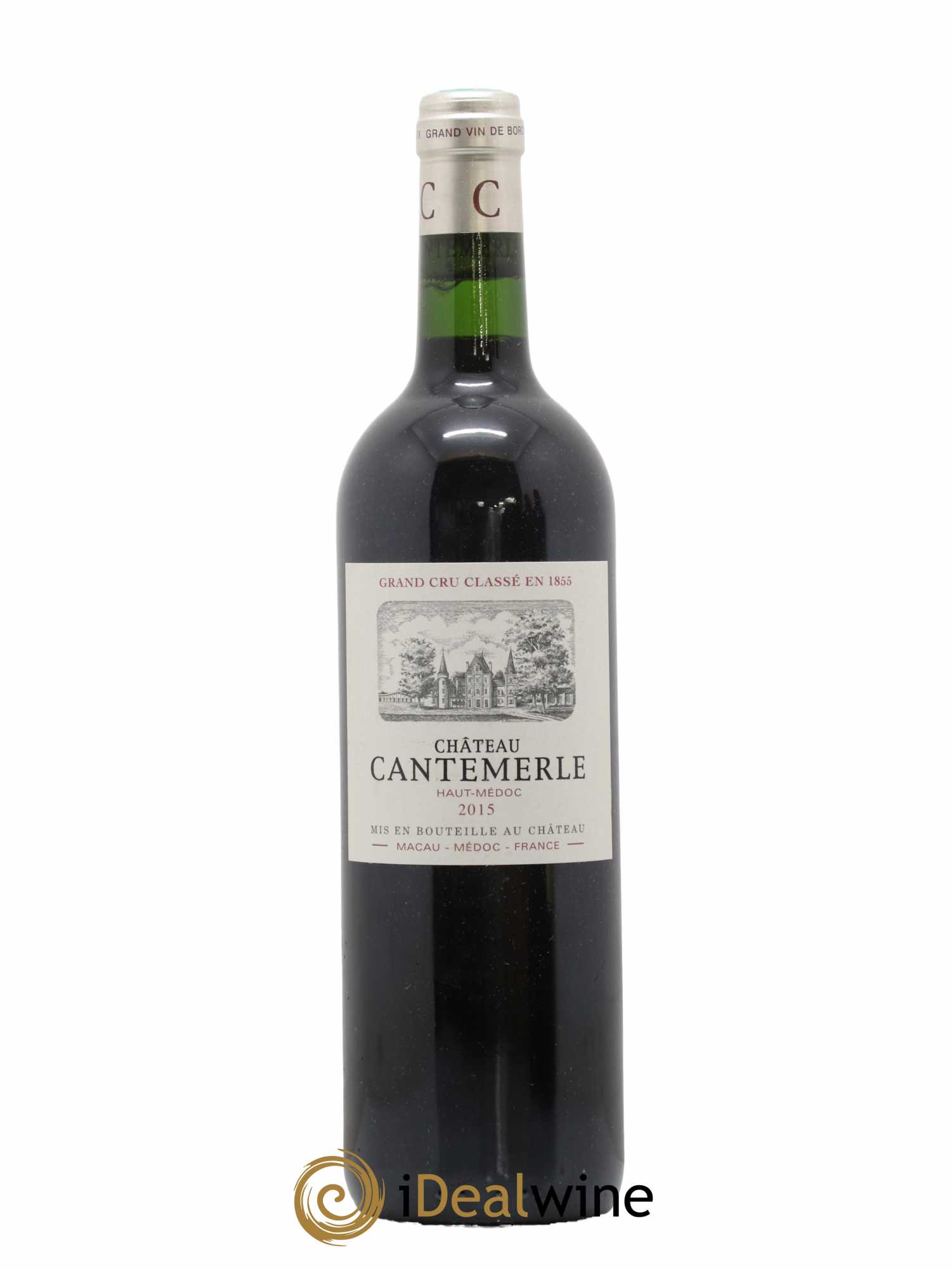 Château Cantemerle 5ème Grand Cru Classé 2015 - Lot de 1 bouteille - 0