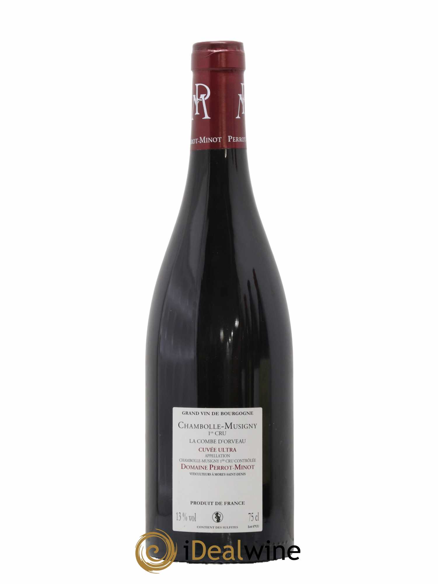Chambolle-Musigny 1er Cru Combe d'Orveau Vielles Vignes Cuvée Ultra Perrot-Minot 2015 - Lot de 1 bouteille - 1