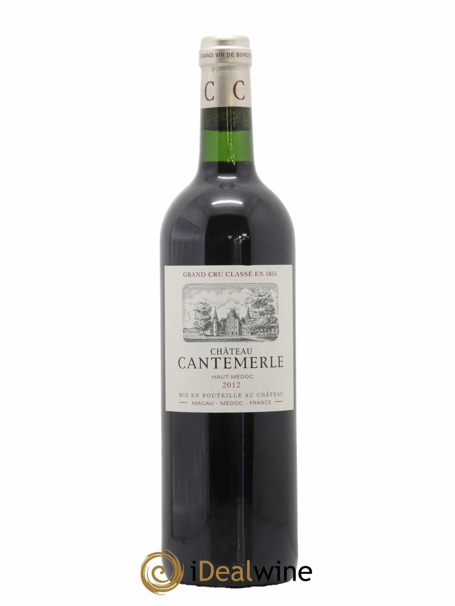 Château Cantemerle 5ème Grand Cru Classé 2012 - Lot de 1 bouteille - 0