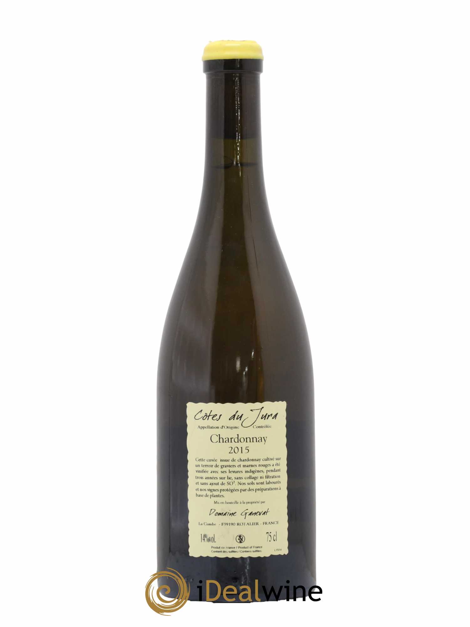 Côtes du Jura Les Gryphées Vieilles Vignes Jean-François Ganevat (Domaine) 2015 - Lot de 1 bouteille - 1