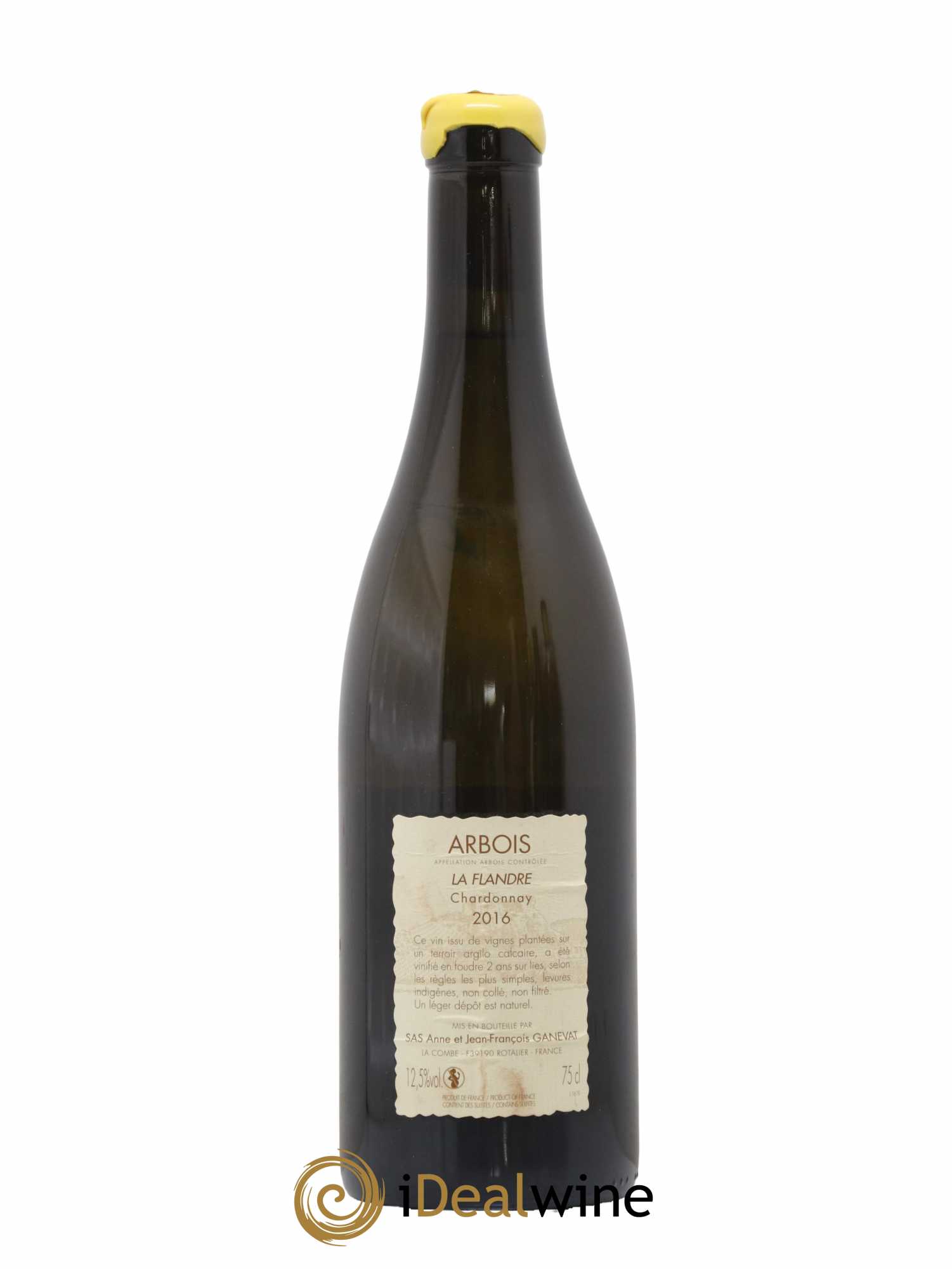 Arbois La Flandre Anne et Jean François Ganevat 2016 - Lot de 1 bouteille - 1