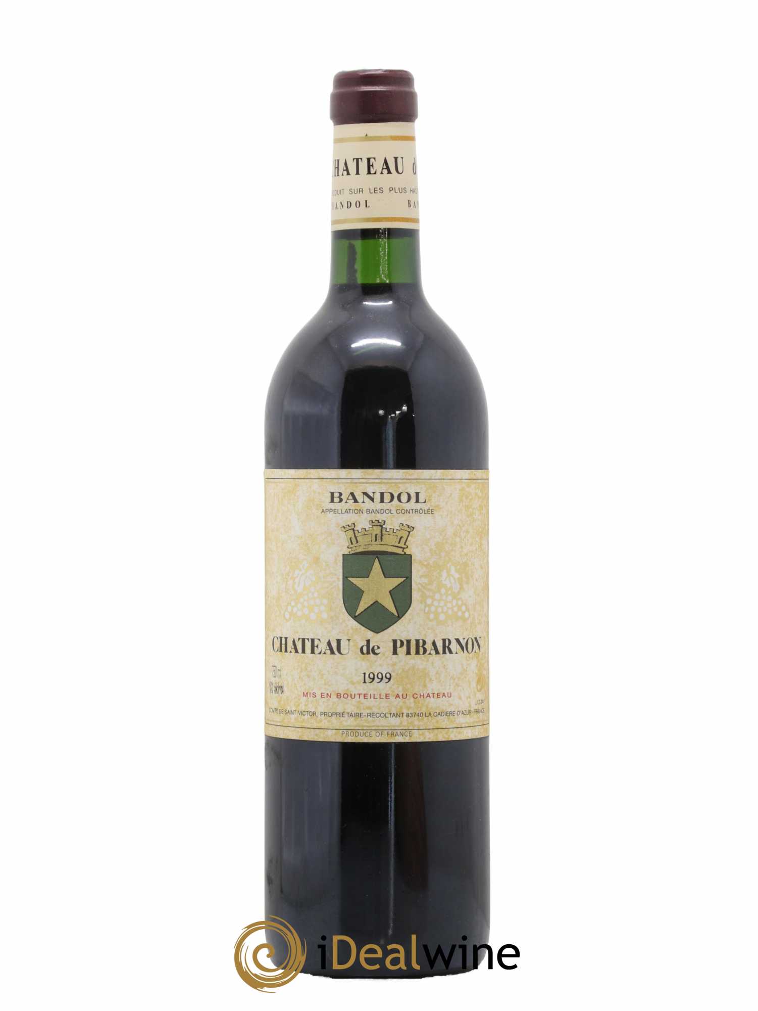 Bandol Château de Pibarnon Comte de Saint-Victor 1999 - Lot de 1 bouteille - 0