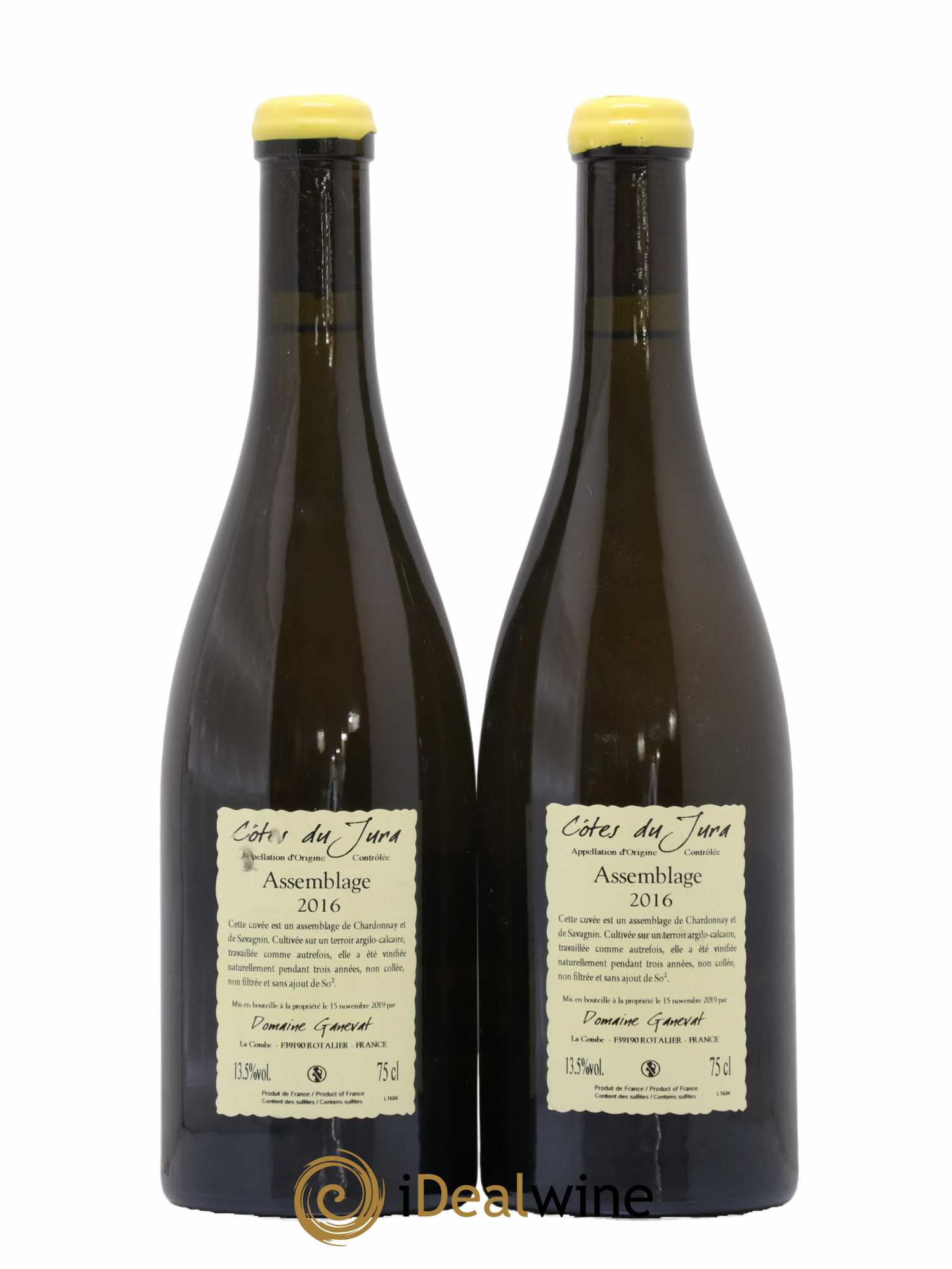 Côtes du Jura Cuvée Orégane Jean-François Ganevat (Domaine) 2016 - Posten von 2 Flaschen - 1