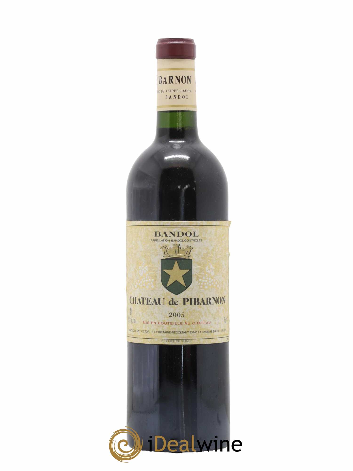 Bandol Château de Pibarnon Comte de Saint-Victor 2005 - Lot de 1 bouteille - 0