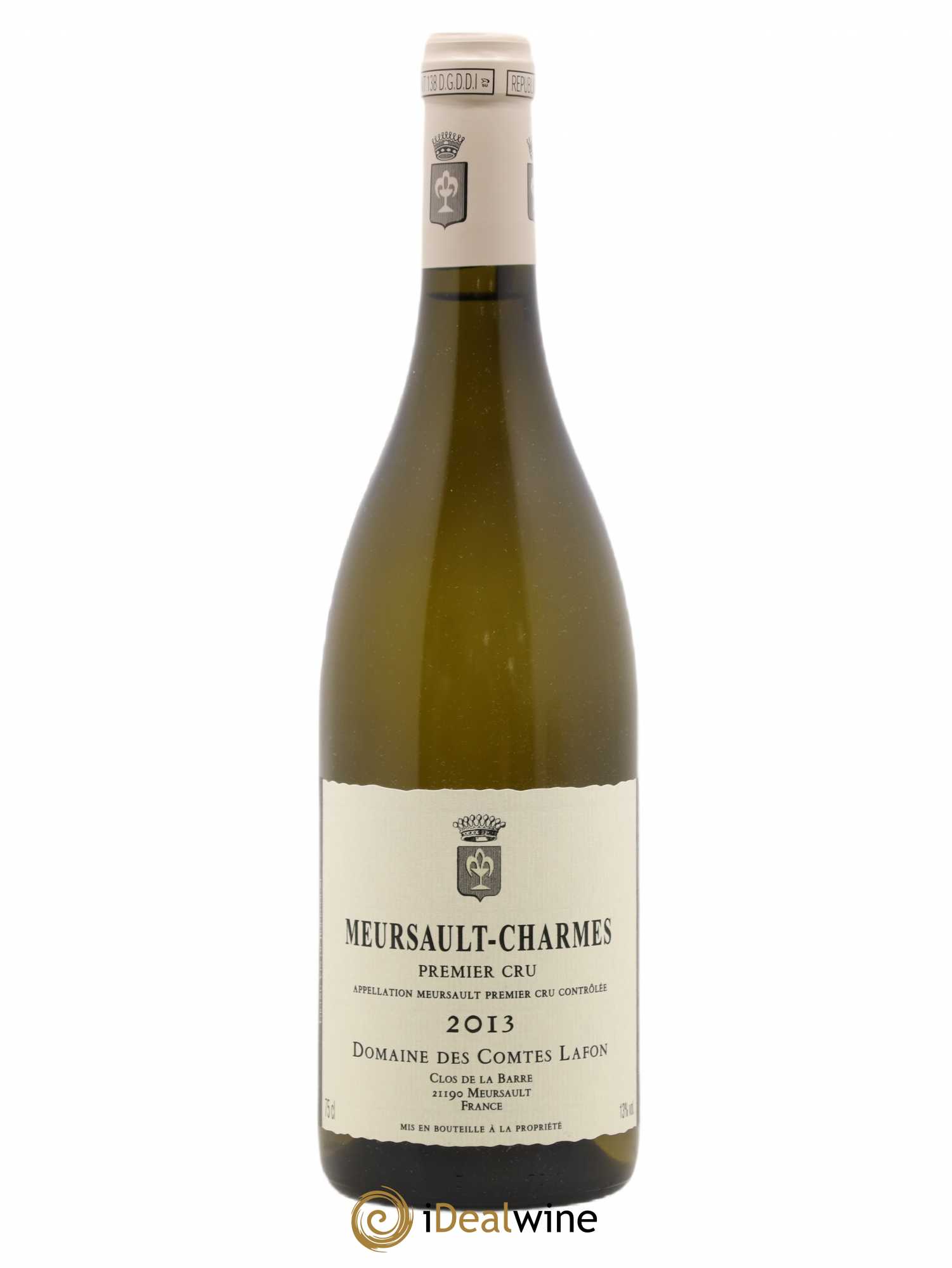 Meursault 1er Cru Charmes Comtes Lafon (Domaine des) 2013 - Lot de 1 bouteille - 0