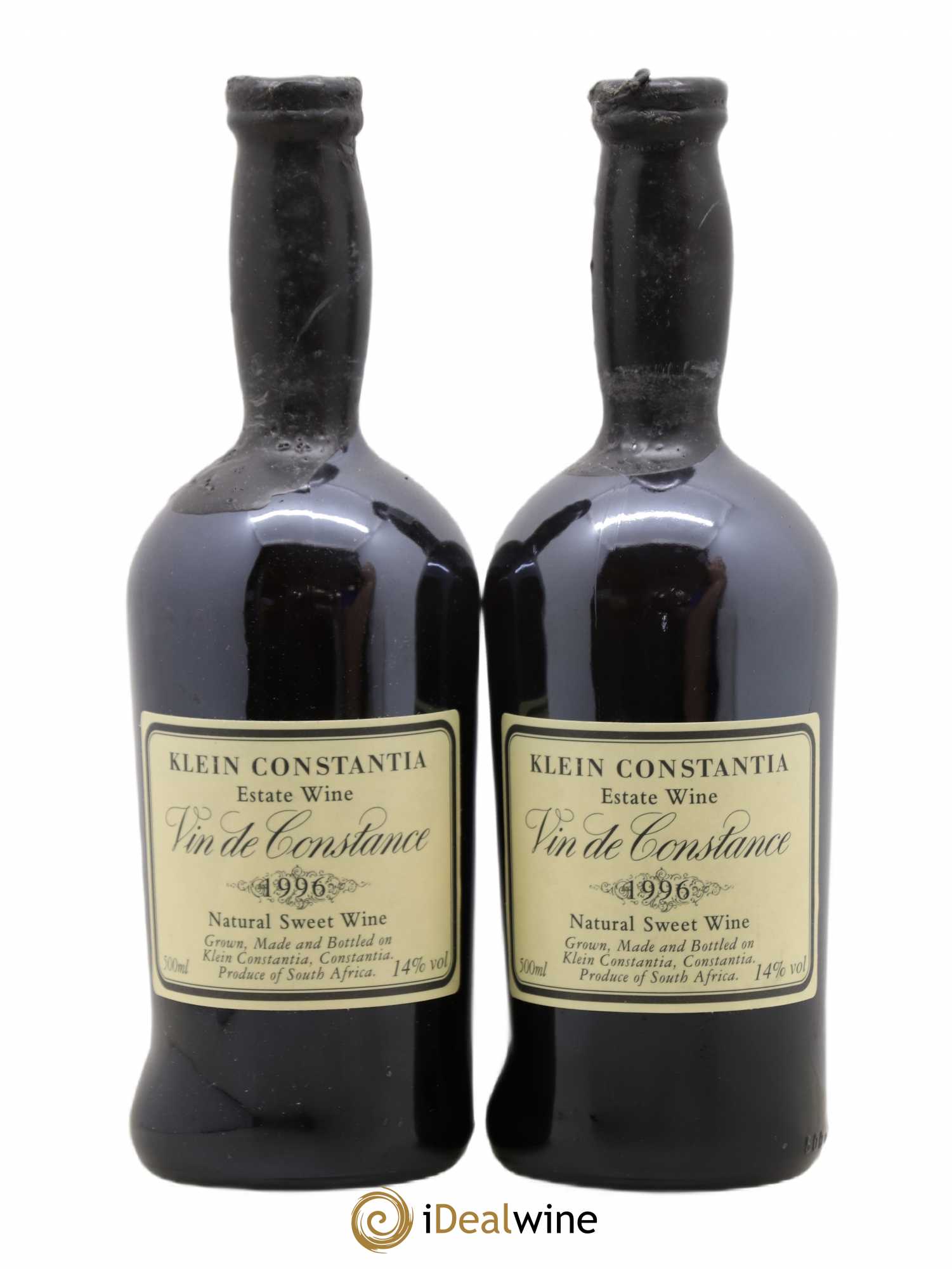 Vin de Constance Klein Constantia L. Jooste 50cl 1996 - Lotto di 2 bottiglie - 0