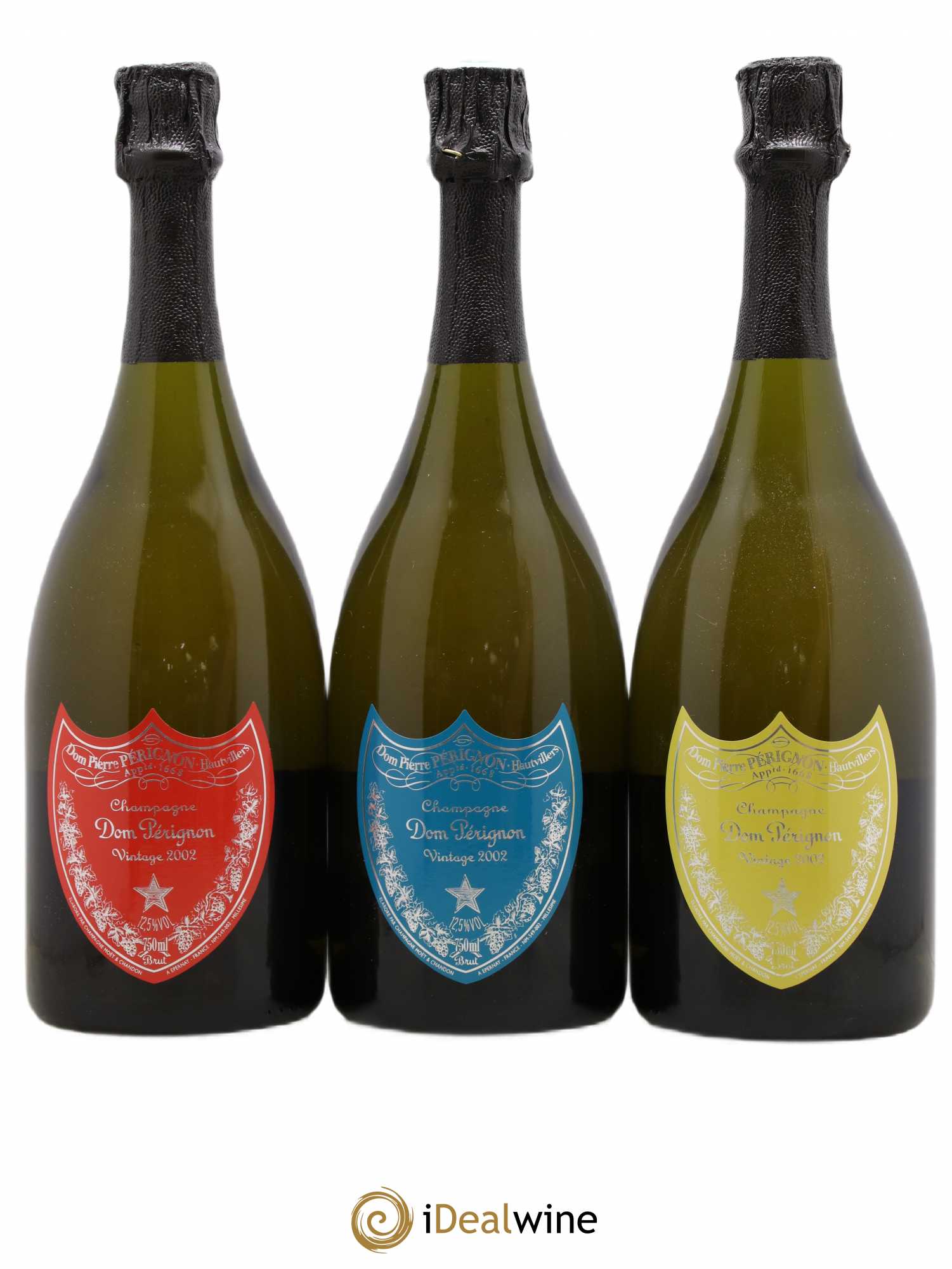 Brut Dom Pérignon Andy Warhol 2002 - Lot of 6 bottles - 3