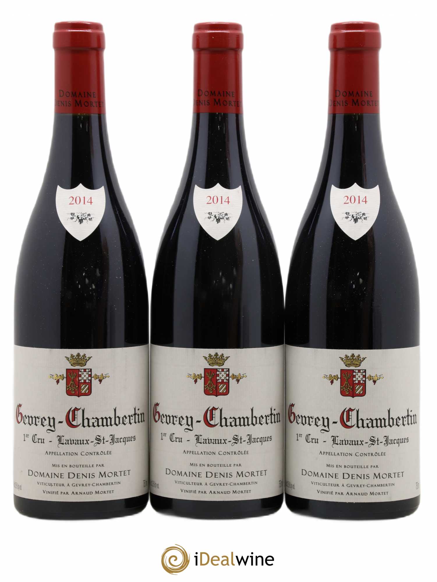 Gevrey-Chambertin 1er Cru Lavaux Saint Jacques Denis Mortet (Domaine) 2014 - Lot de 3 bouteilles - 0