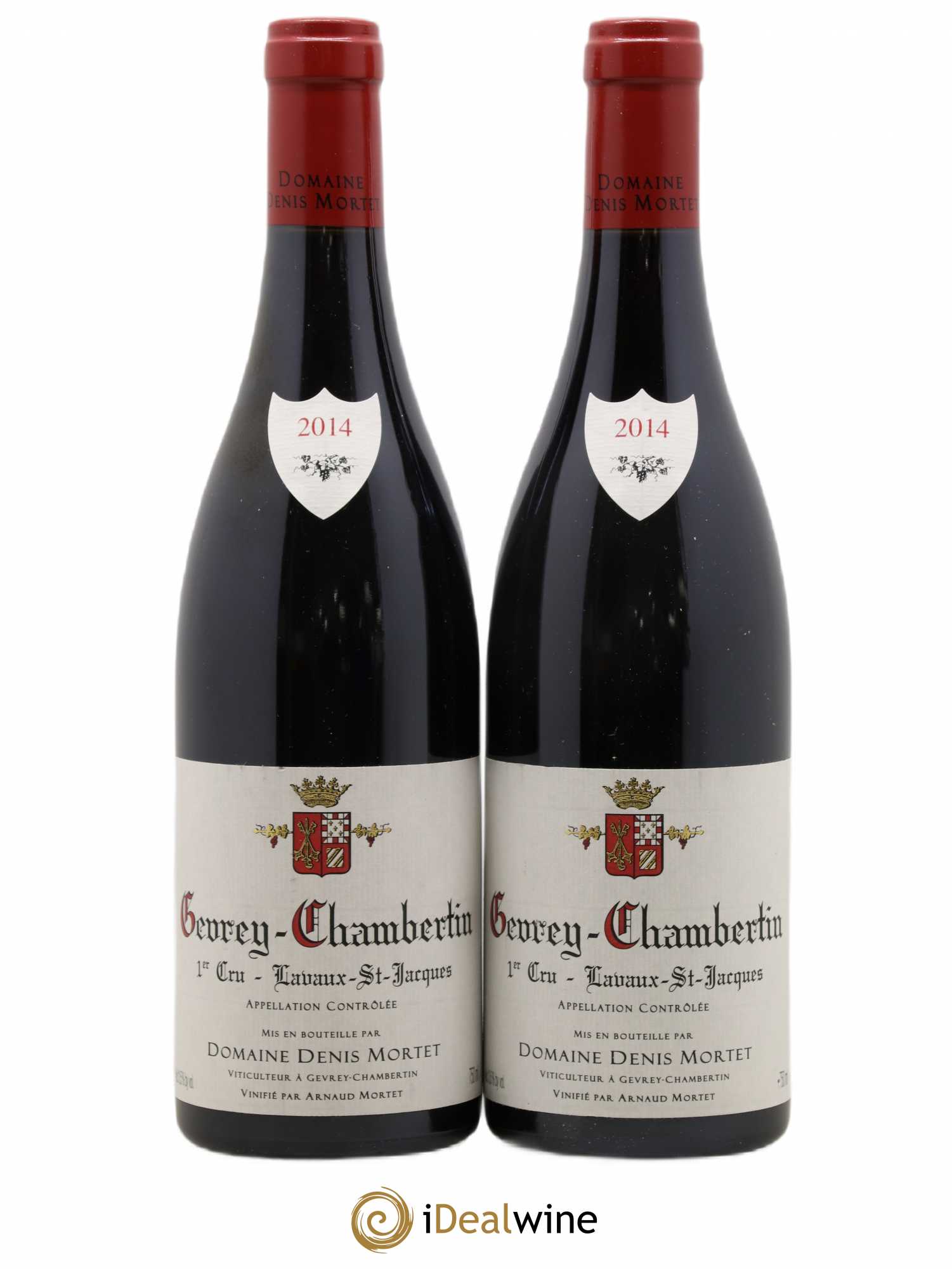 Gevrey-Chambertin 1er Cru Lavaux Saint Jacques Denis Mortet (Domaine) 2014 - Lot de 2 bouteilles - 0