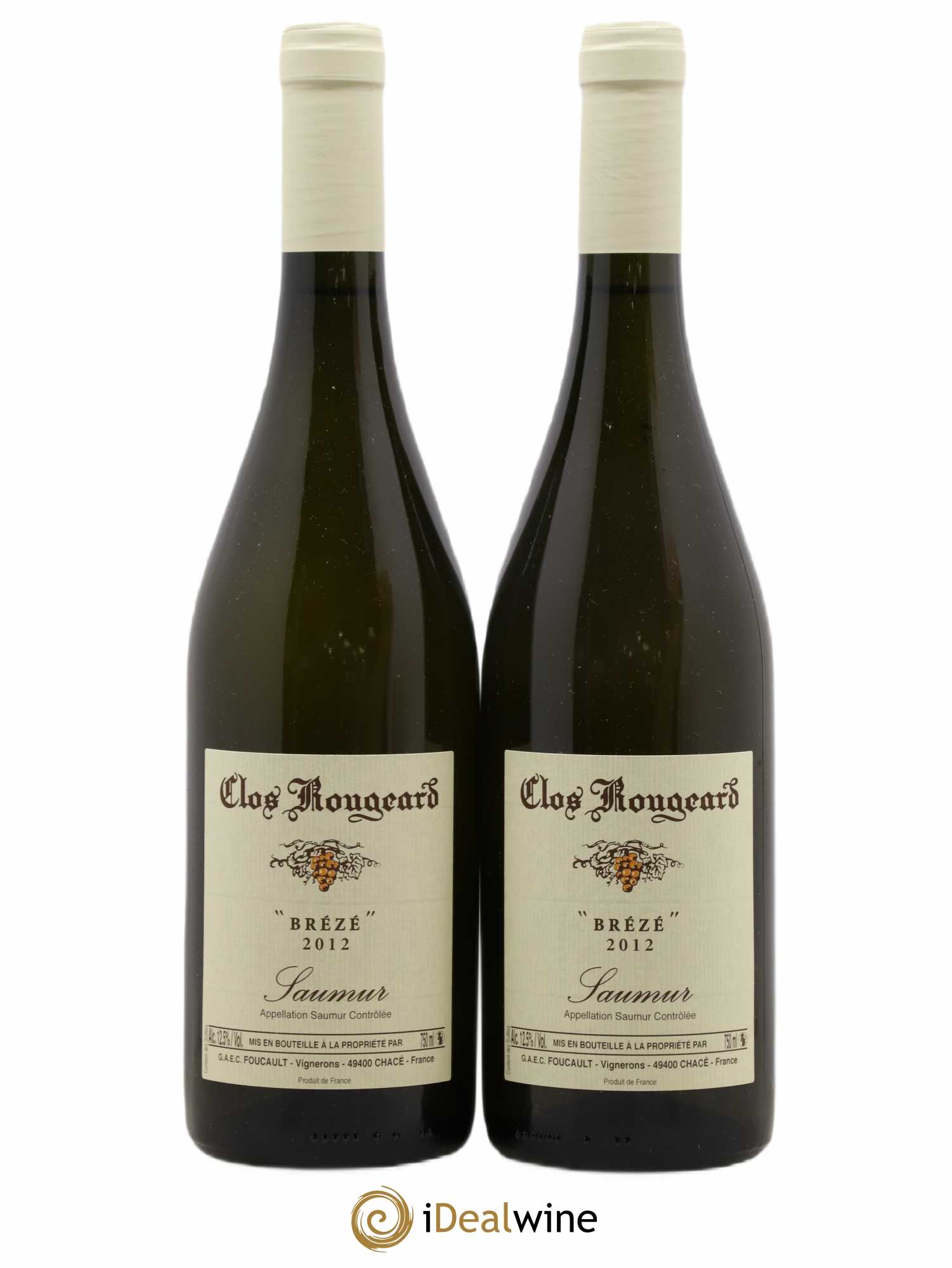 Saumur Brézé Clos Rougeard 2012 - Posten von 2 Flaschen - 0