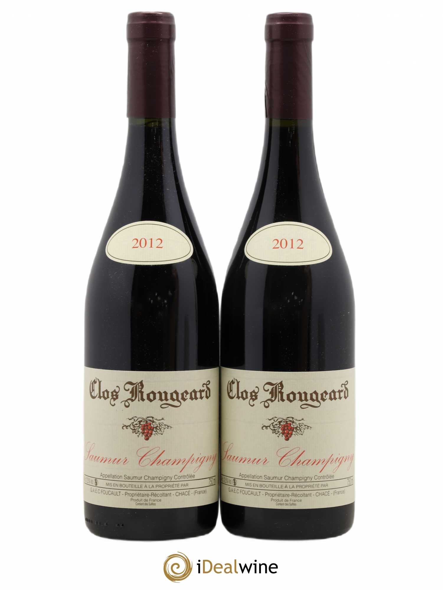 Saumur-Champigny Clos Rougeard 2012 - Lot de 2 bouteilles - 0