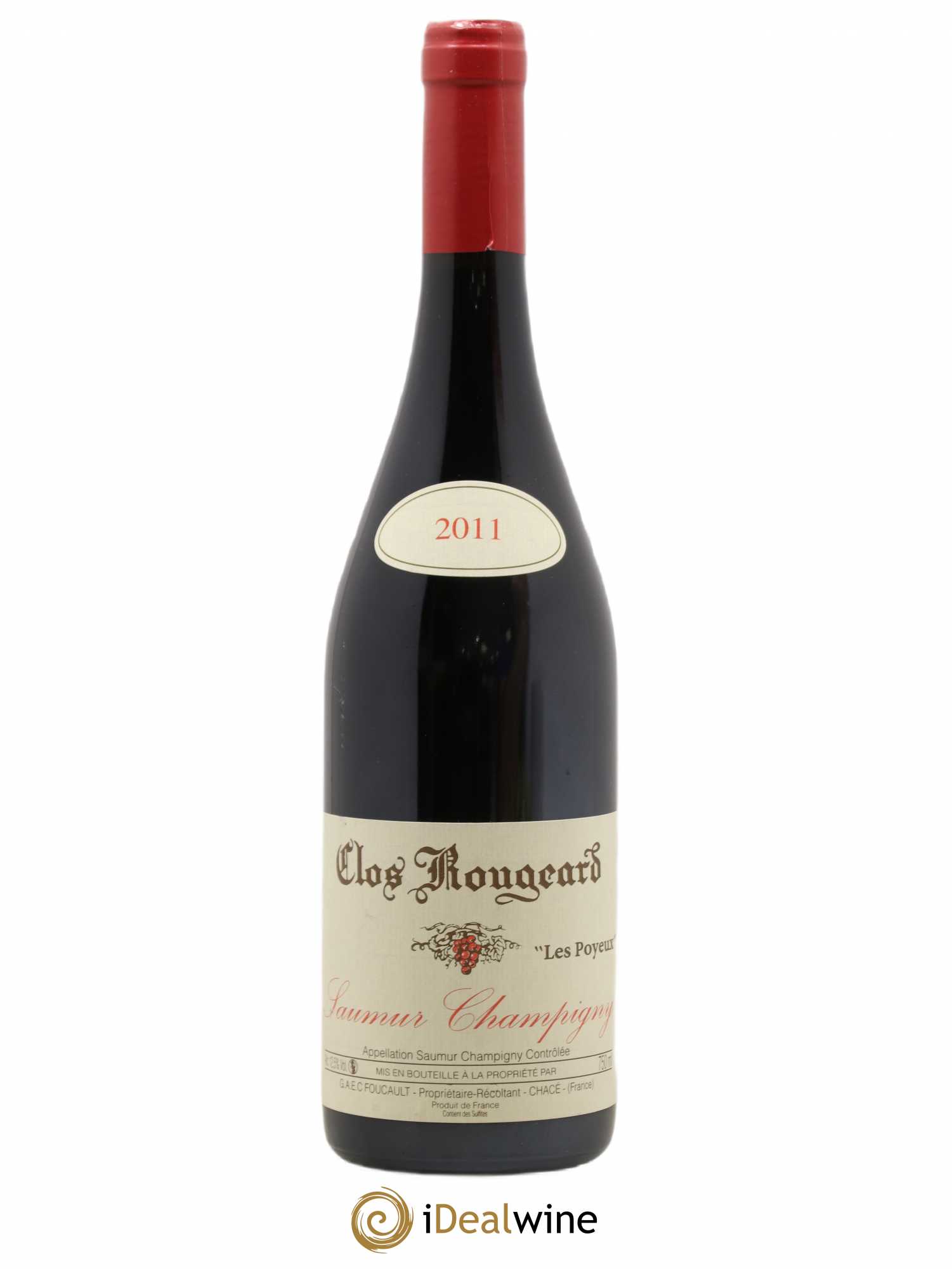 Saumur-Champigny Les Poyeux Clos Rougeard 2011 - Lot de 1 bouteille - 0