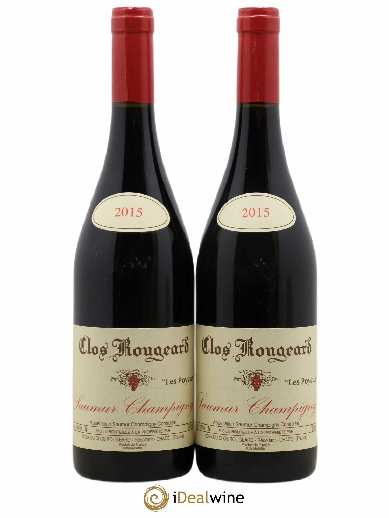 Saumur-Champigny Les Poyeux Clos Rougeard 2015 - Lot de 2 bouteilles - 0
