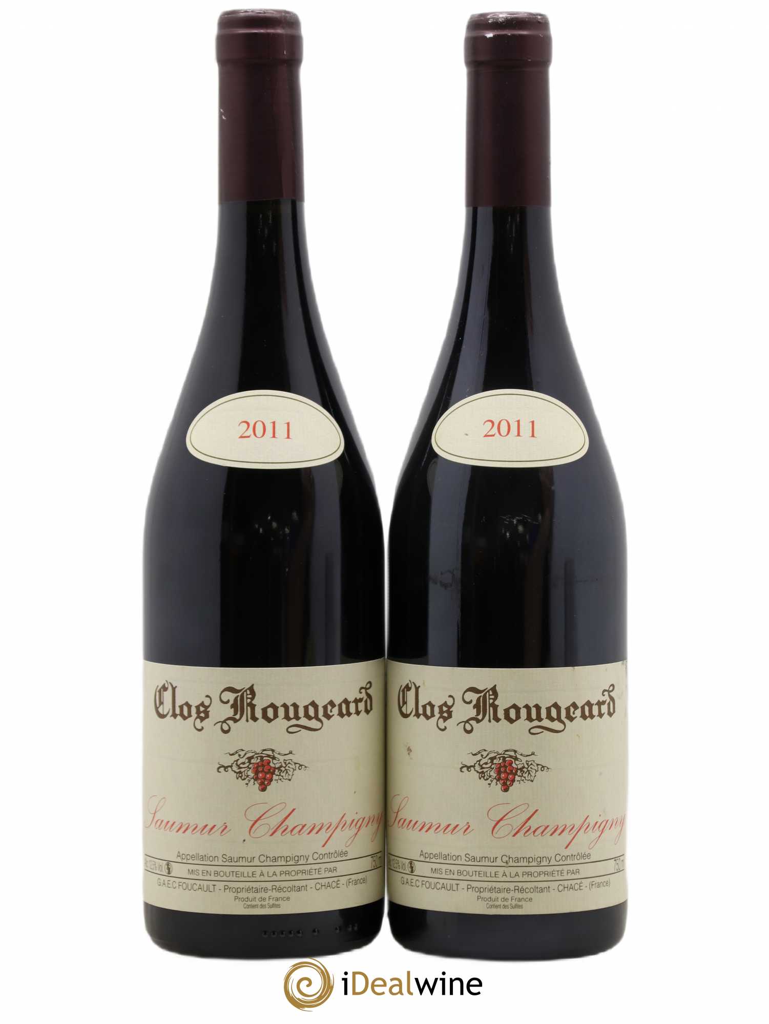 Saumur-Champigny Clos Rougeard 2011 - Lot de 2 bouteilles - 0