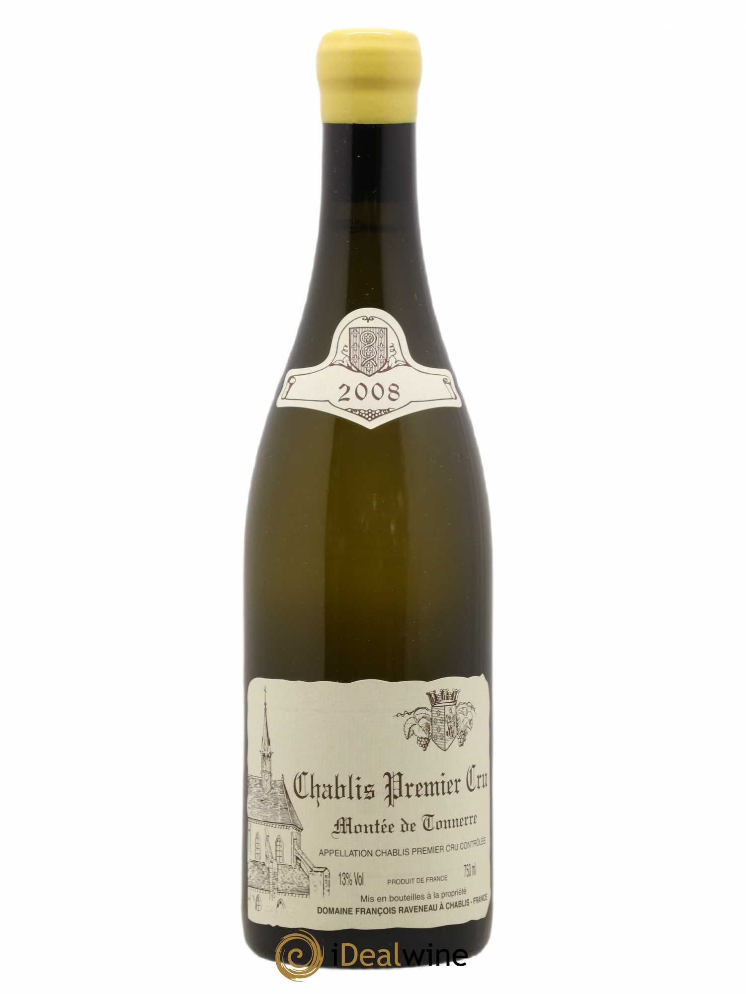 Chablis 1er Cru Montée de Tonnerre Raveneau (Domaine) 2008 - Lot de 1 bouteille - 0