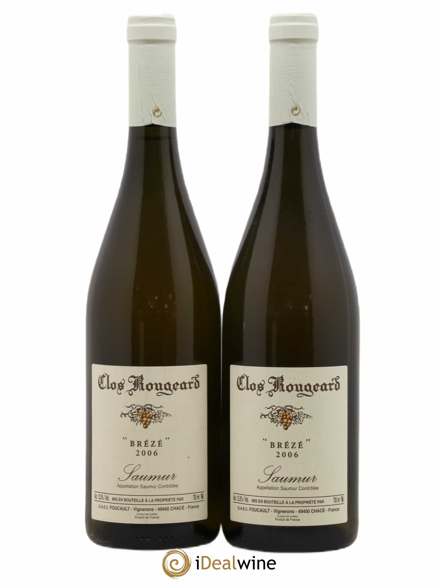 Saumur Brézé Clos Rougeard 2006 - Lot de 2 bouteilles - 0