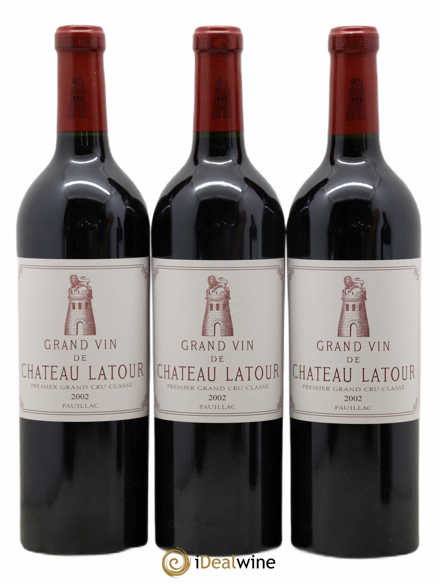 Château Latour 1er Grand Cru Classé 2002 - Lot de 6 bouteilles - 3