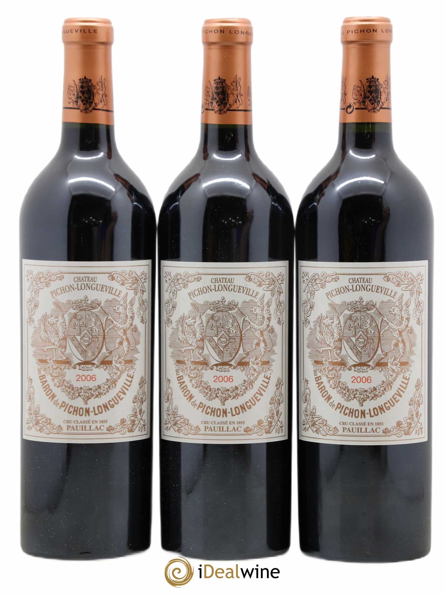 Pichon Longueville Baron 2ème Grand Cru Classé 2006 - Lot de 12 bouteilles - 2