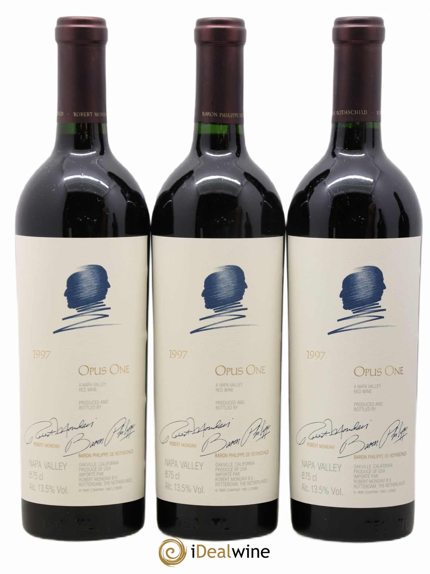 Napa Valley Opus One Robert Mondavi 1997 - Posten von 6 Flaschen - 2